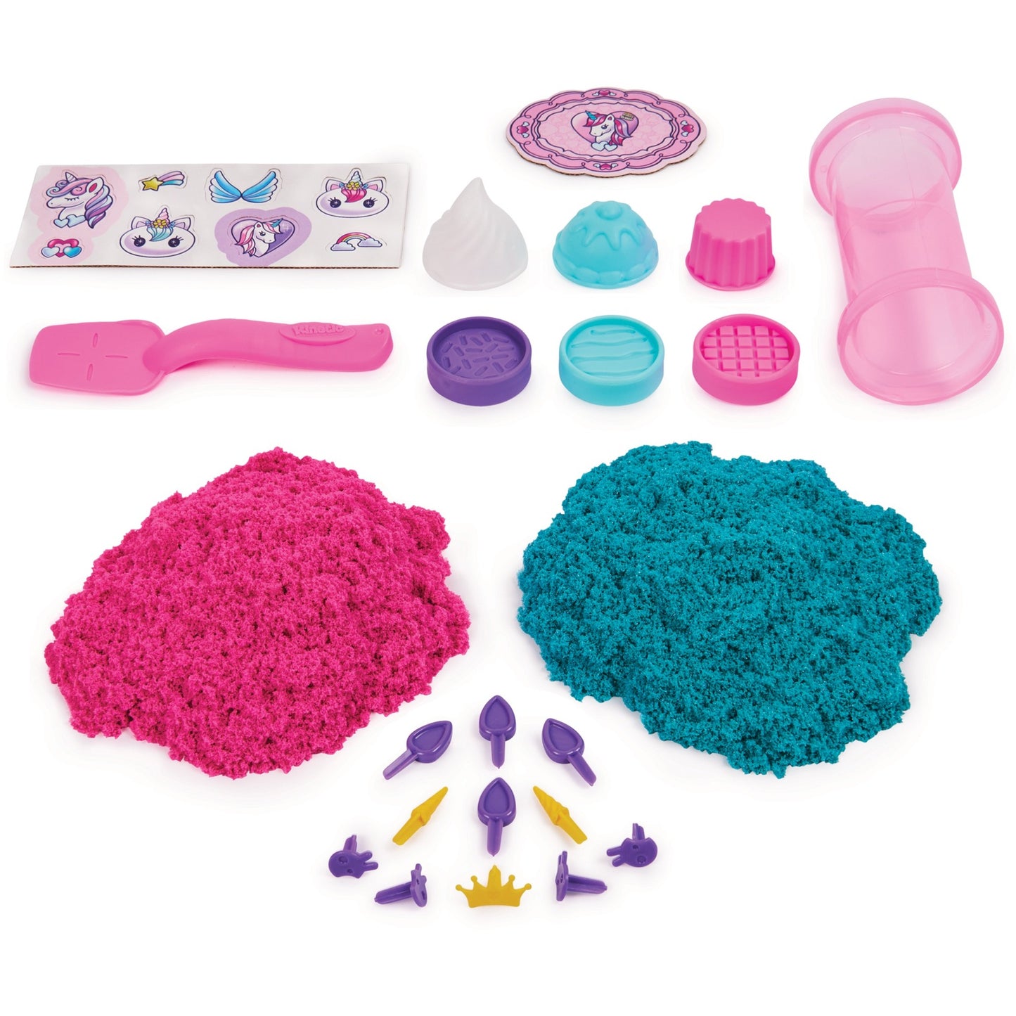 Spin Master Kinetic Sand - Einhorn Back Set, Spielsand