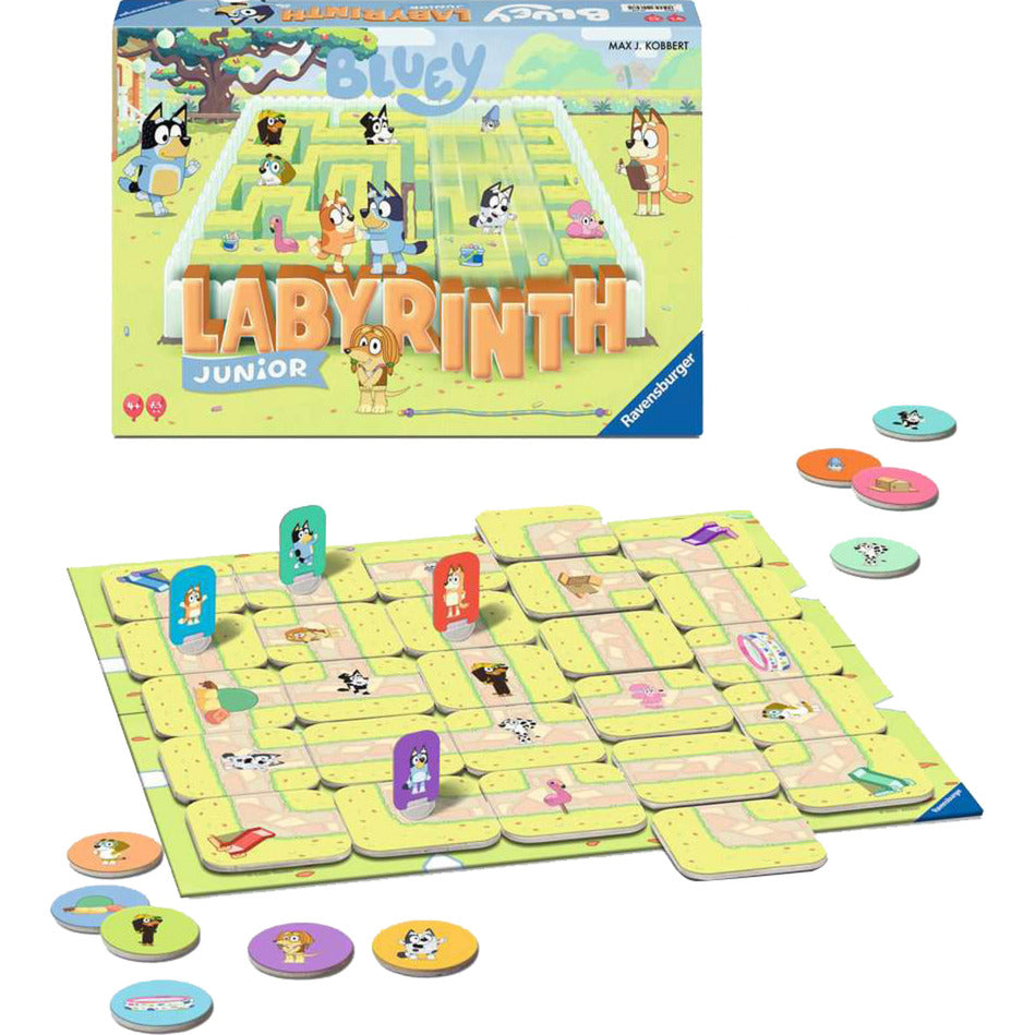 Bluey Junior Labyrinth, Brettspiel