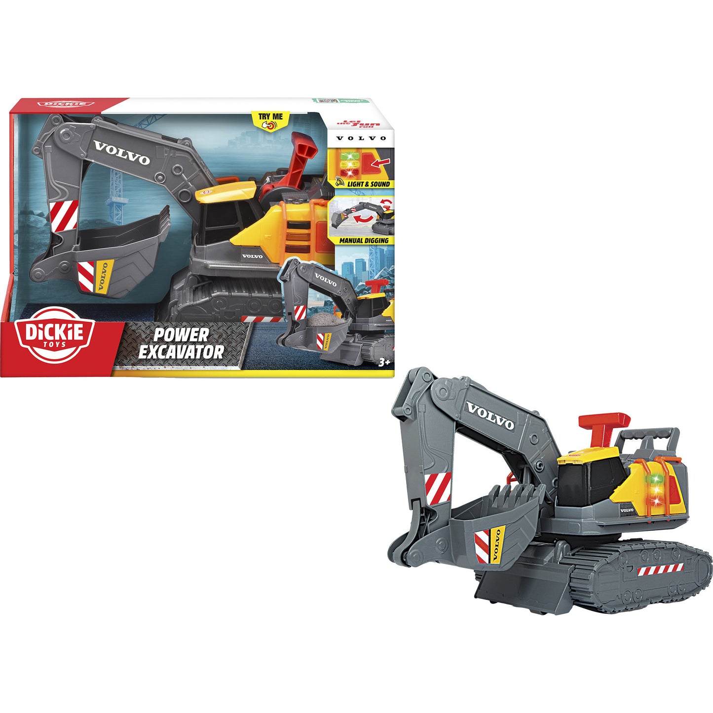 Volvo Power Excavator, Spielfahrzeug