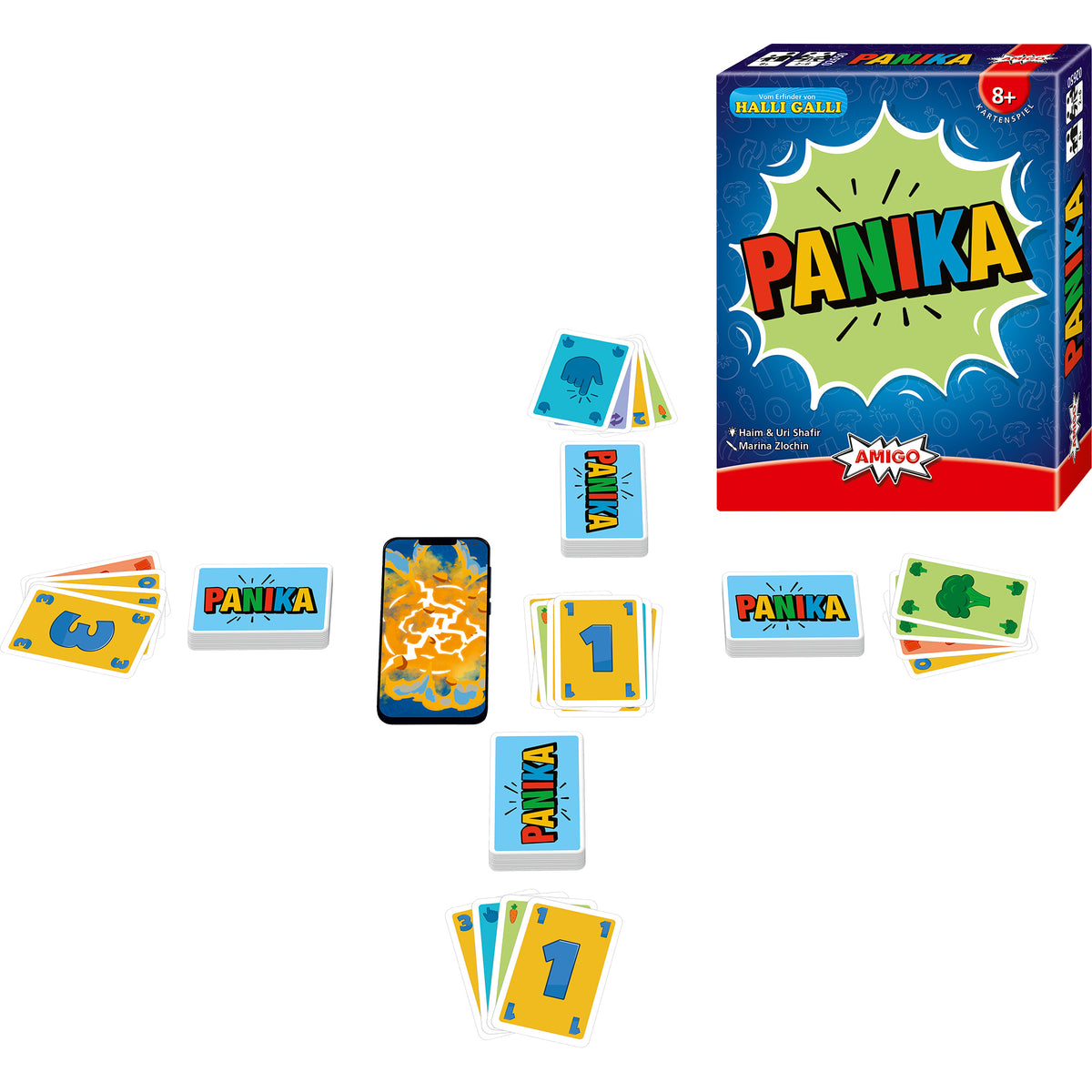 Panika, Kartenspiel