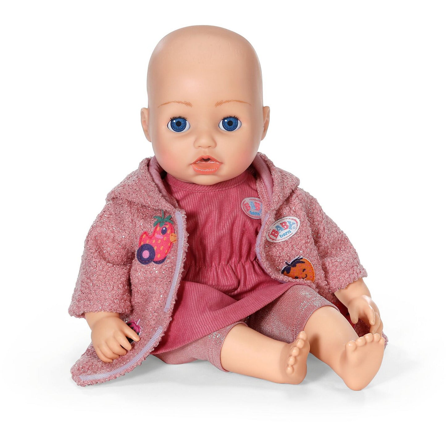 BABY born Mantel Set mit Kleid 43cm, Puppenzubehör