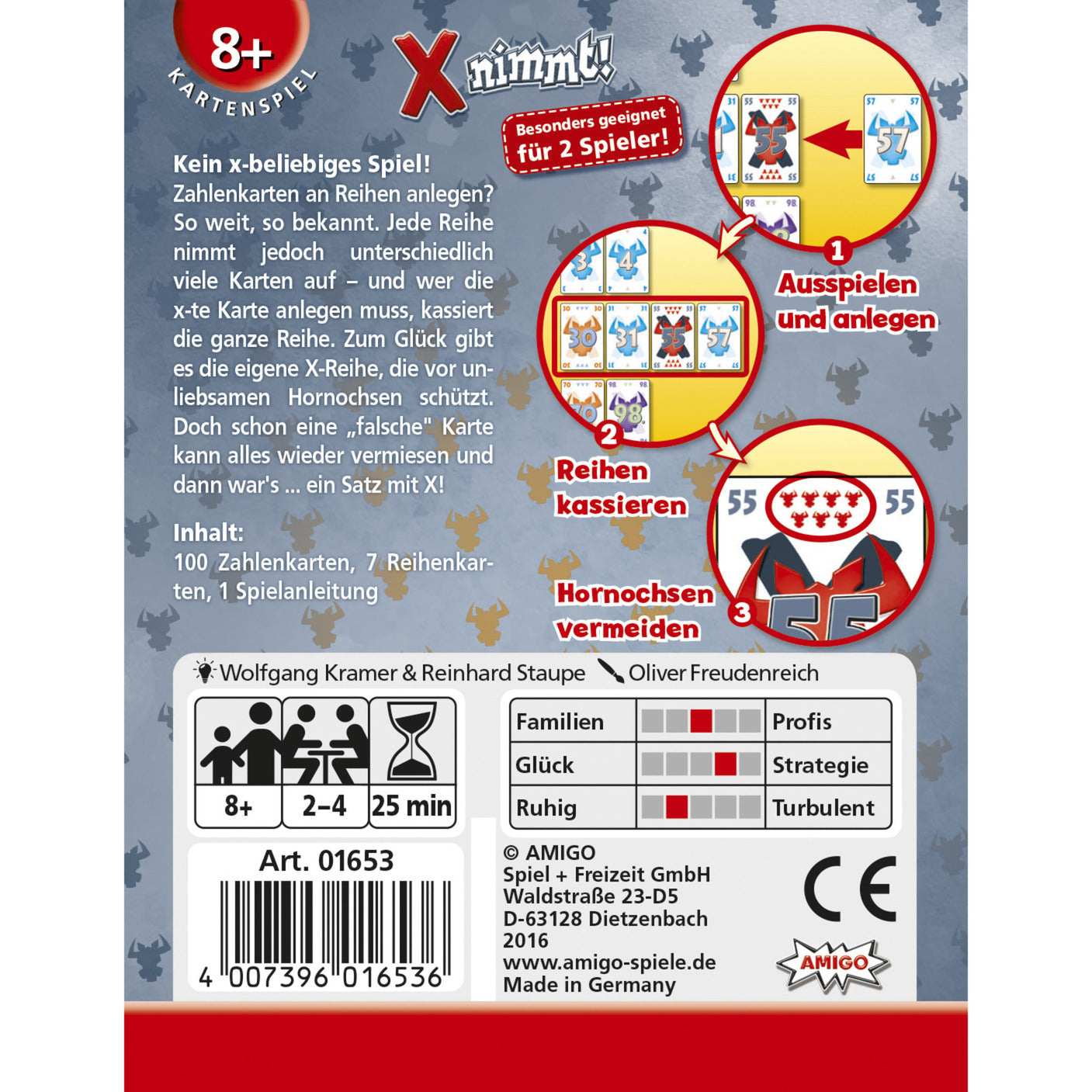 X nimmt!, Kartenspiel