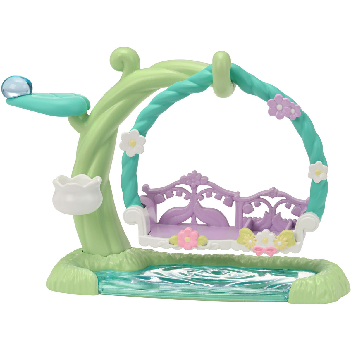 Sylvanian Families - Reh Babys mit Blumenschaukel Spielset, Konstruktionsspielzeug