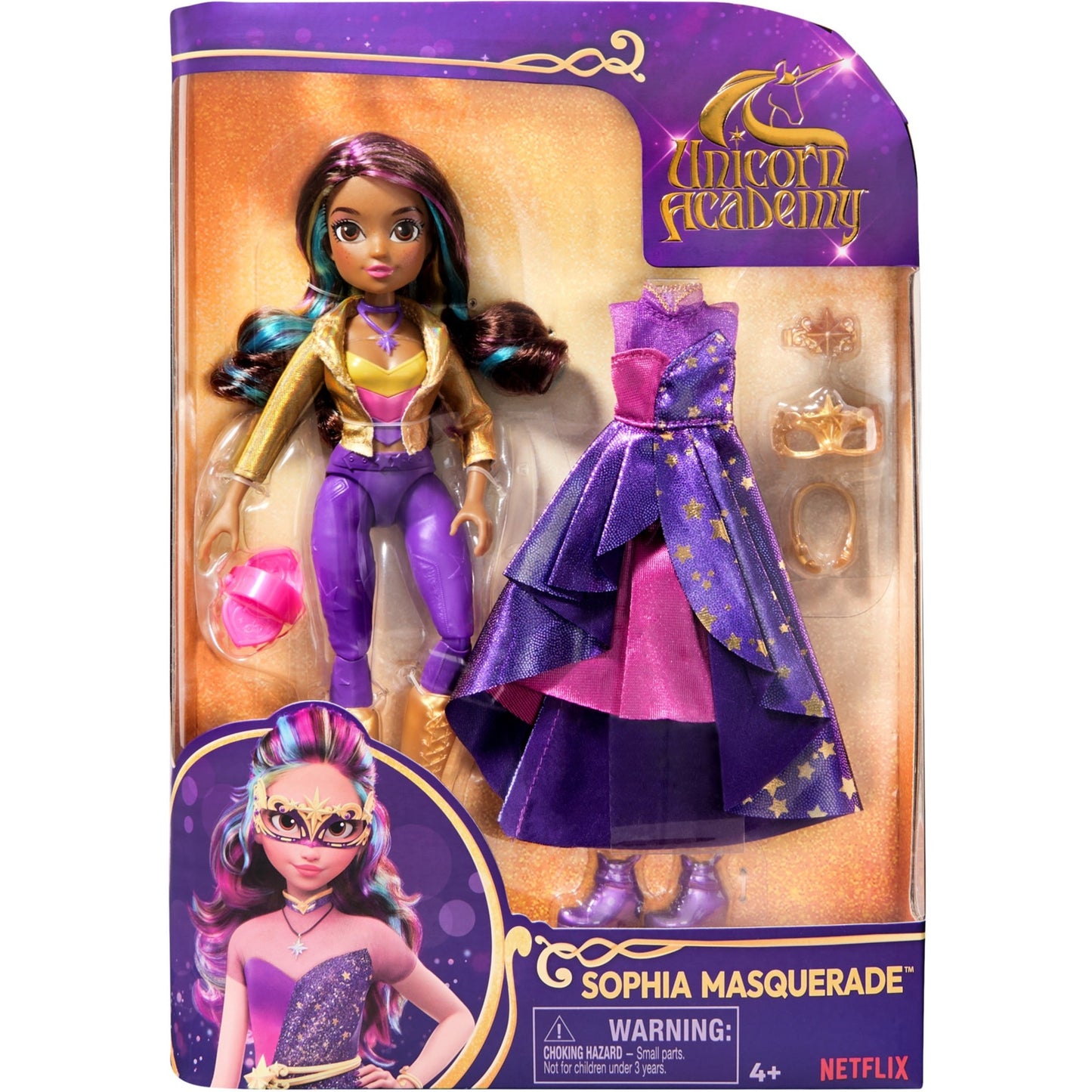 Spinmaster Unicorn Academy - Deluxe Maskenball Sophia