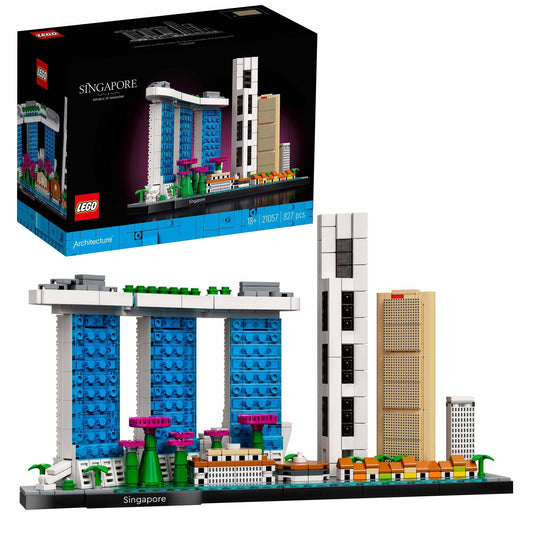 LEGO 21057 Architecture Singapur, Konstruktionsspielzeug