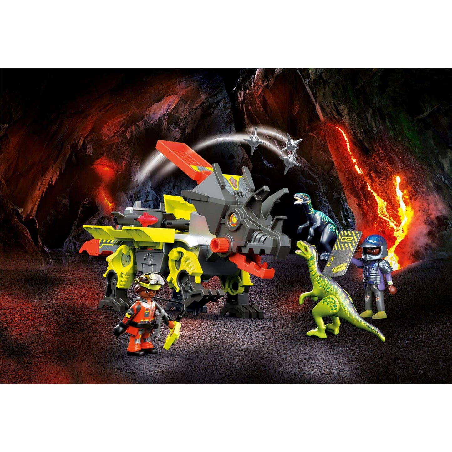 PLAYMOBIL 70928 Dino Rise Robo-Dino Kampfmaschine, Konstruktionsspielzeug