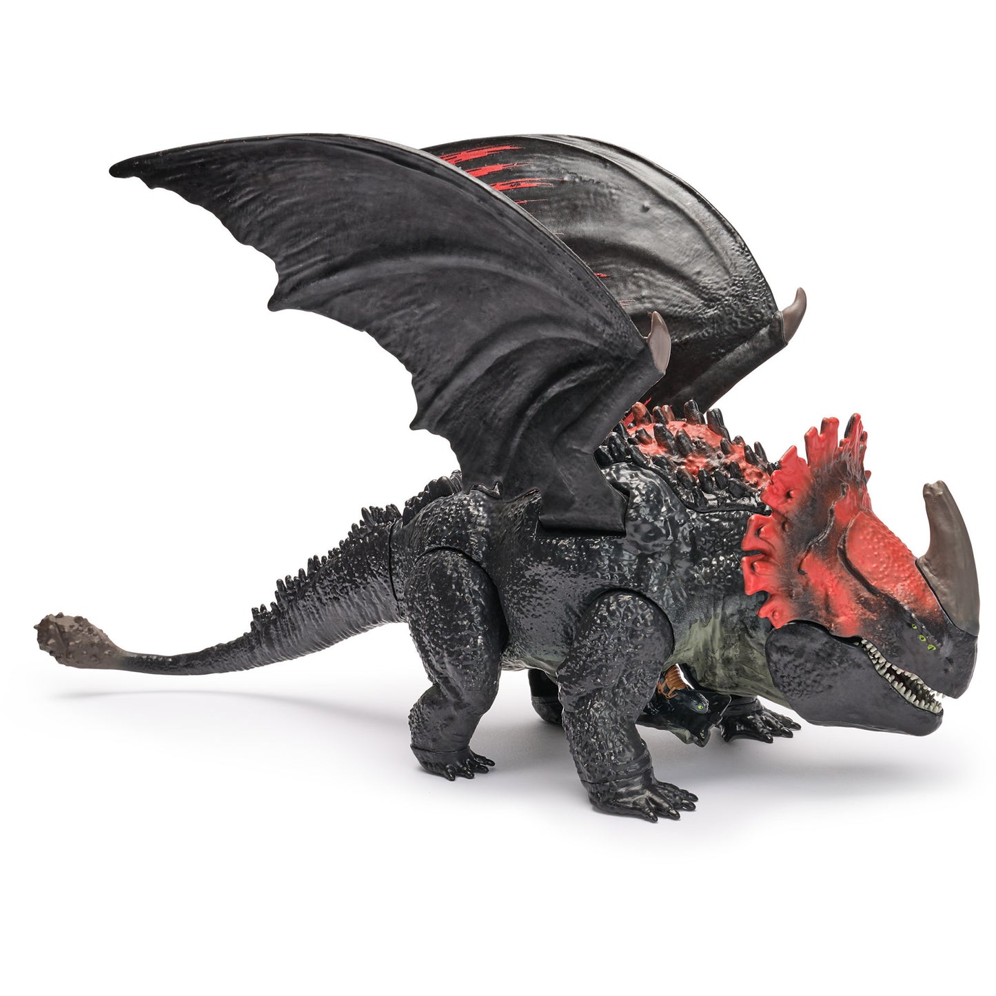 Drachenzähmen leicht gemacht - Roter Tod-Drachenfigur & Mini Ohnezahn, Spielfigur