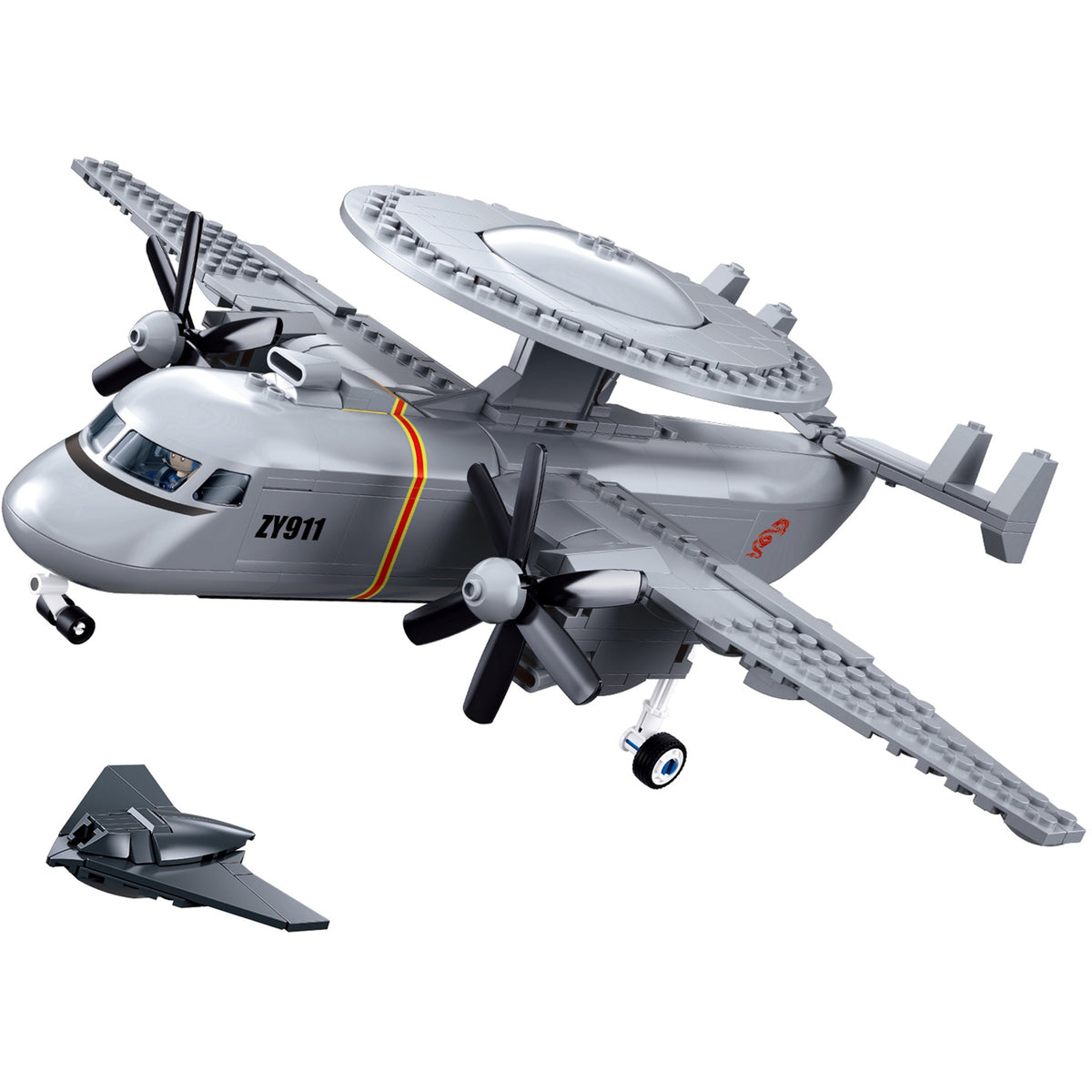 ARMY Kj-600S AEW-Flugzeug, Konstruktionsspielzeug