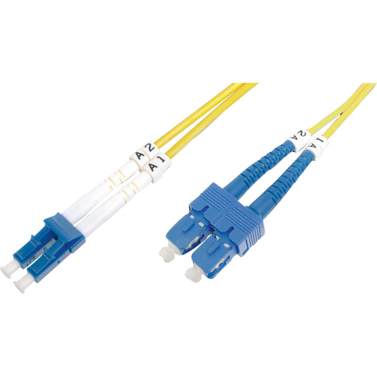 LWL Patchkabel, Duplex, LC > SC Stecker, Singlemode OS2