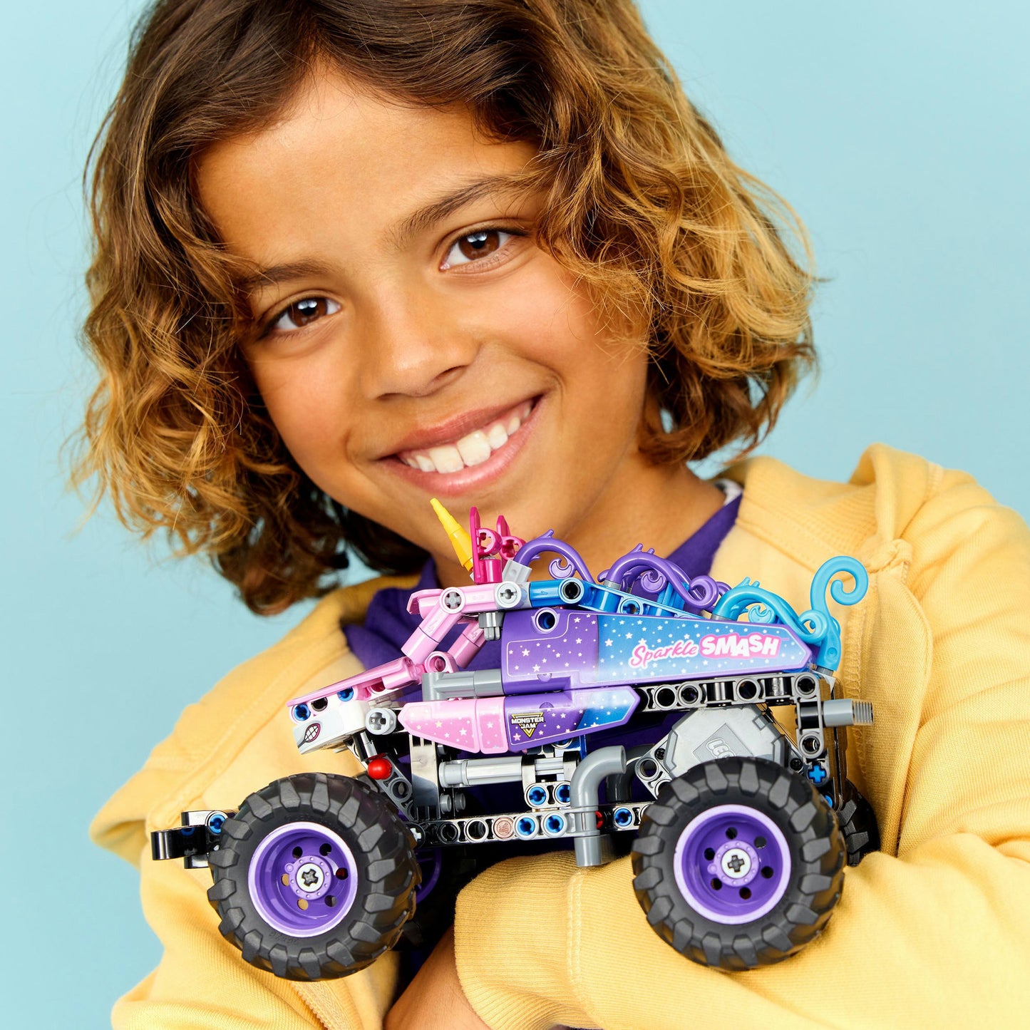 42220 Technic Monster Jam Sparkle Smash mit Rückziehmotor, Konstruktionsspielzeug