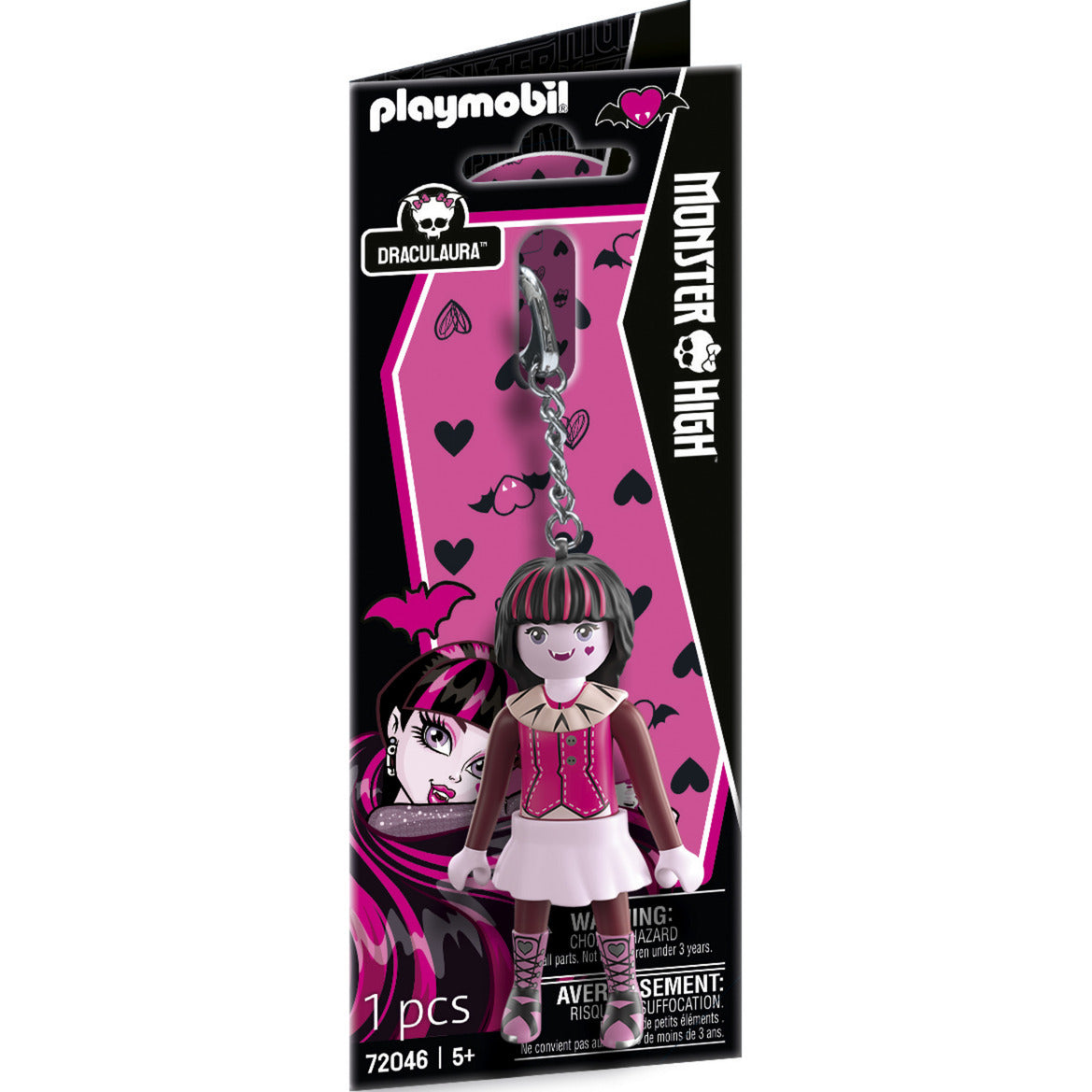 72046 Monster High Draculaura Anhänger, Konstruktionsspielzeug