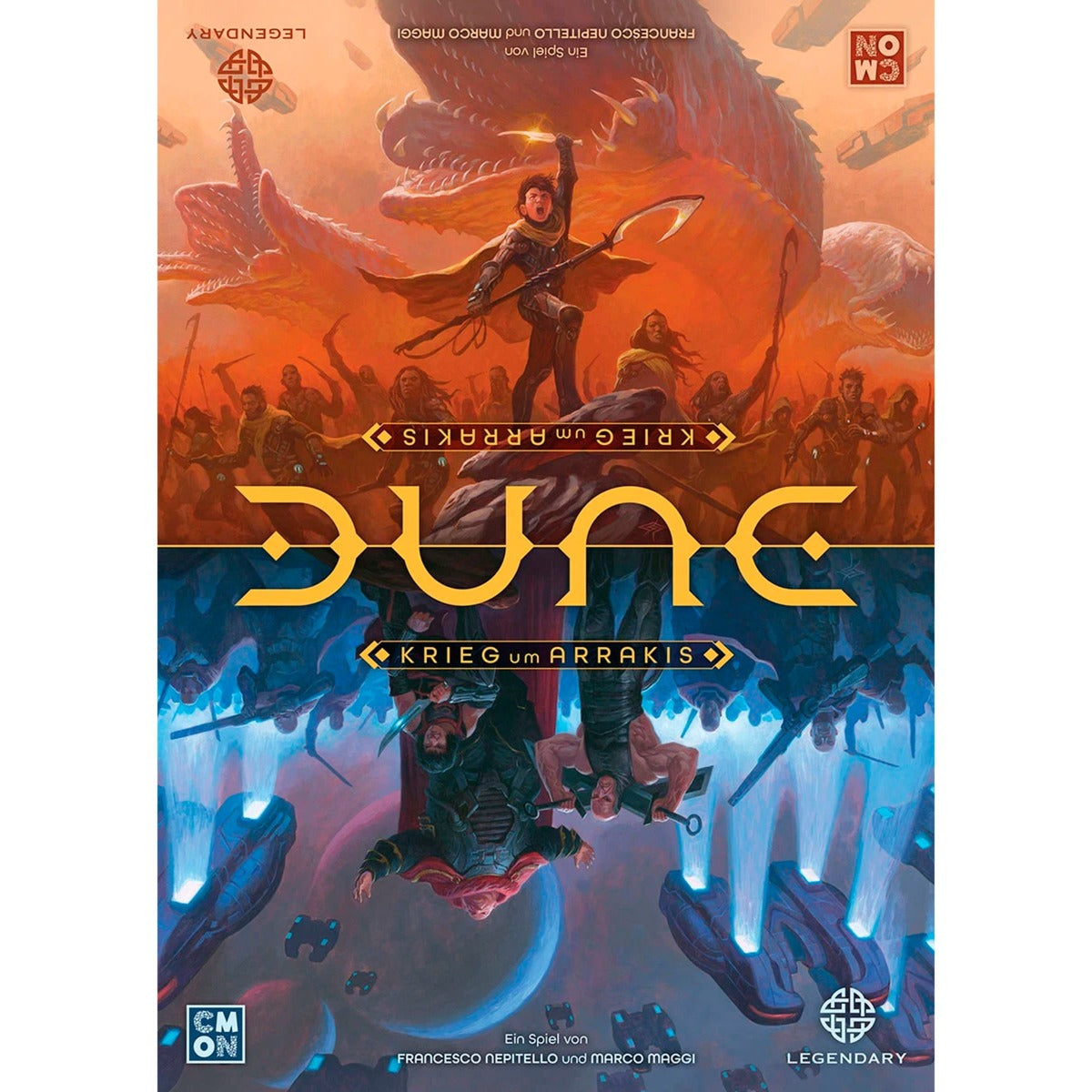 Asmodee Dune: Krieg um Arrakis, Brettspiel