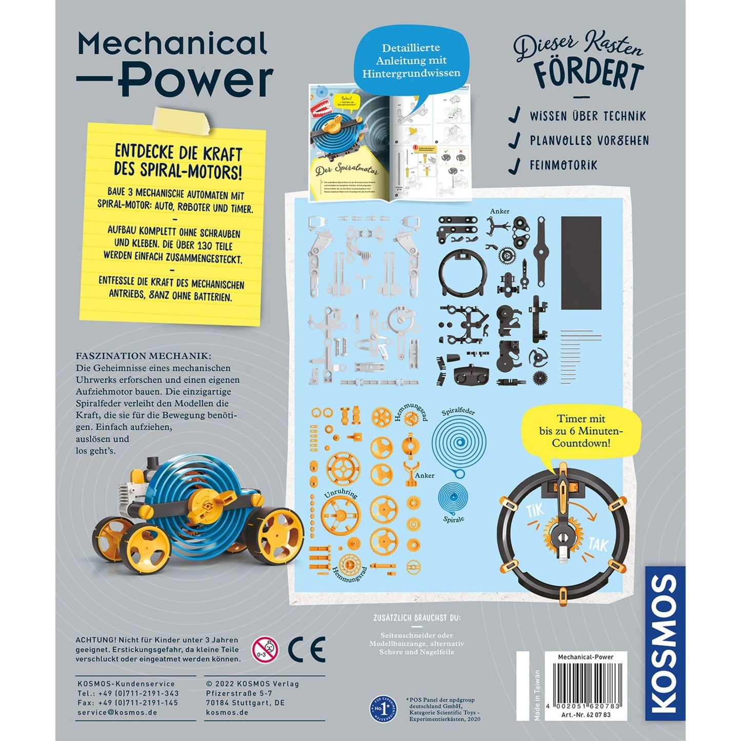 Kosmos Mechanical Power (Faszinierende Modelle mit Spiral-Motor)