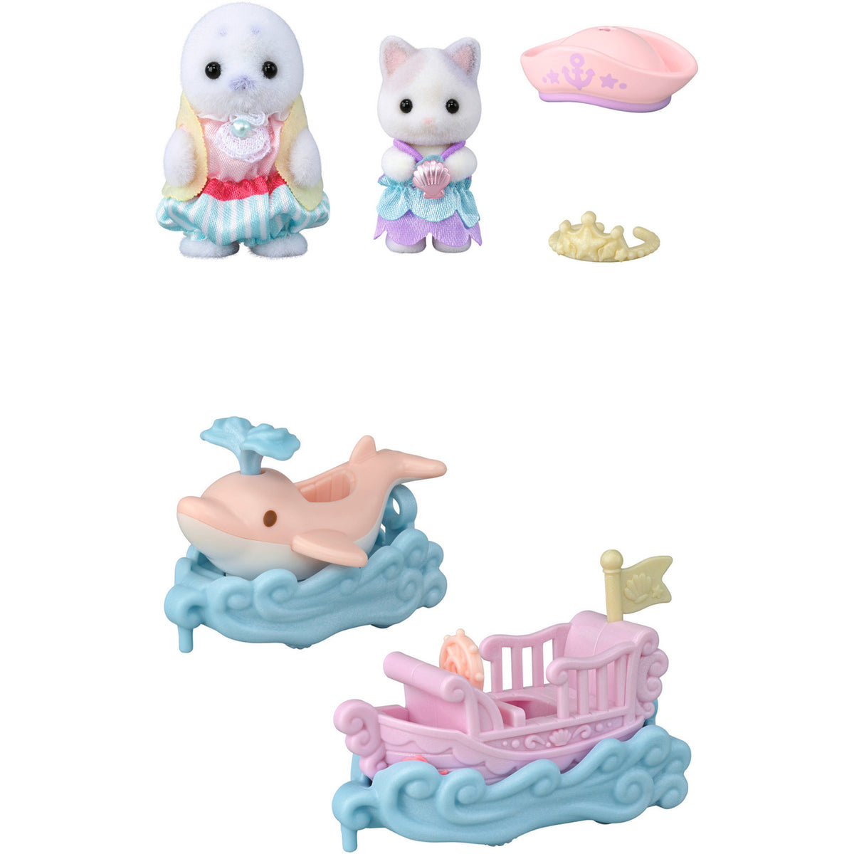 Sylvanian Families - Freizeitpark Spielset Wellenritt, Konstruktionsspielzeug