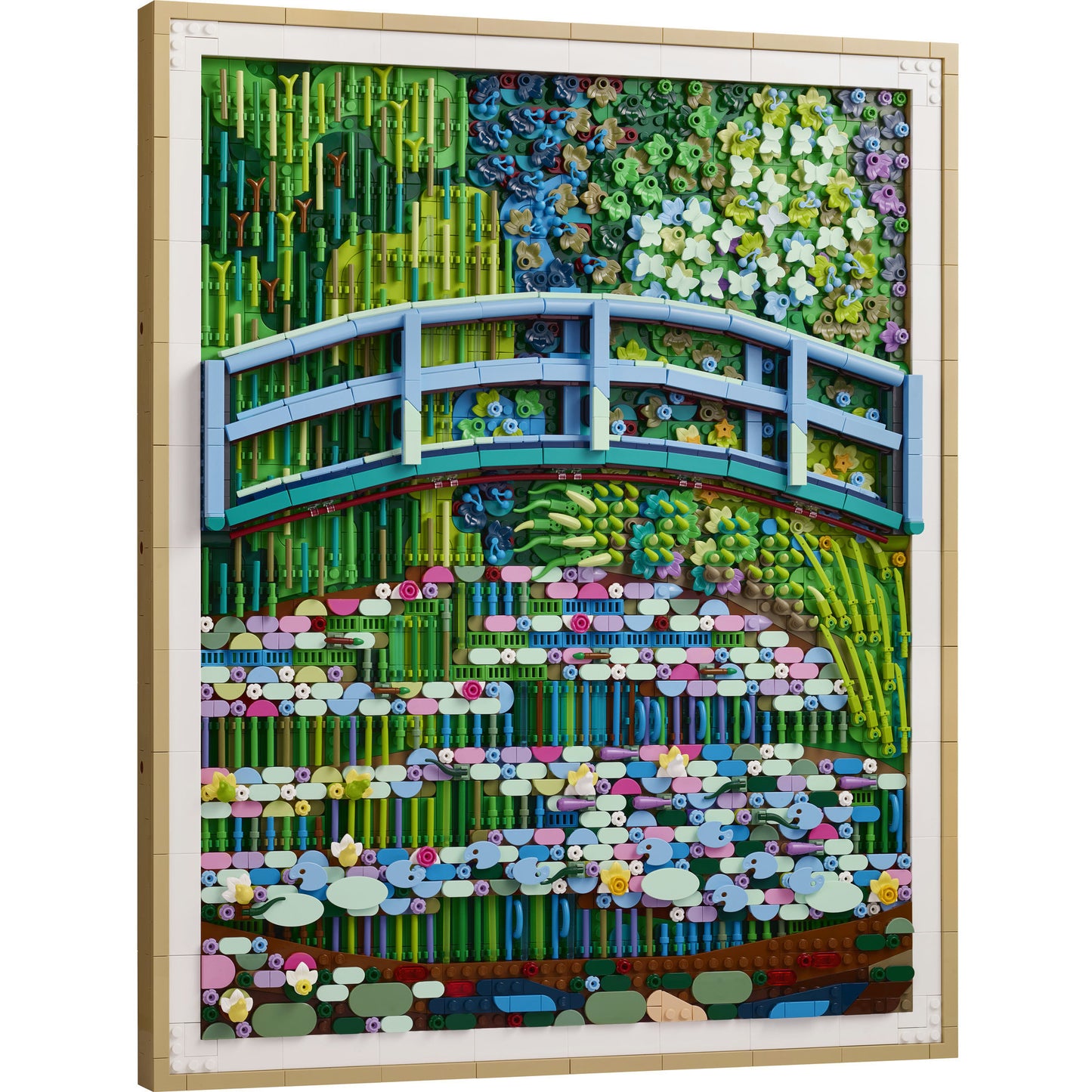 31220 Art Claude Monet - Brücke über einen Seerosenteich, Konstruktionsspielzeug