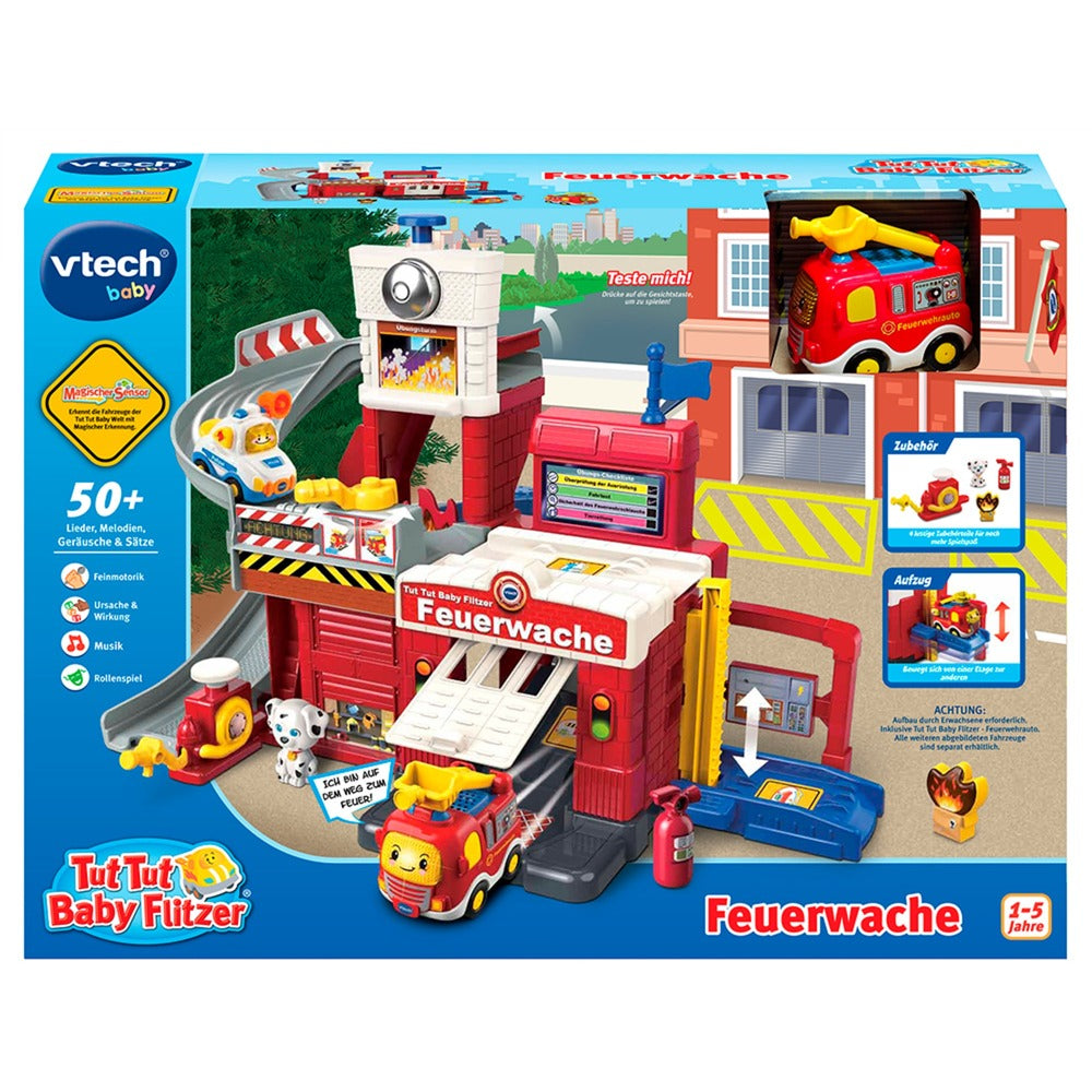 VTech Tut Tut Baby Flitzer - Feuerwache, Spielgebäude