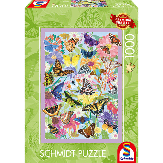 Schmetterlingstreiben, Puzzle