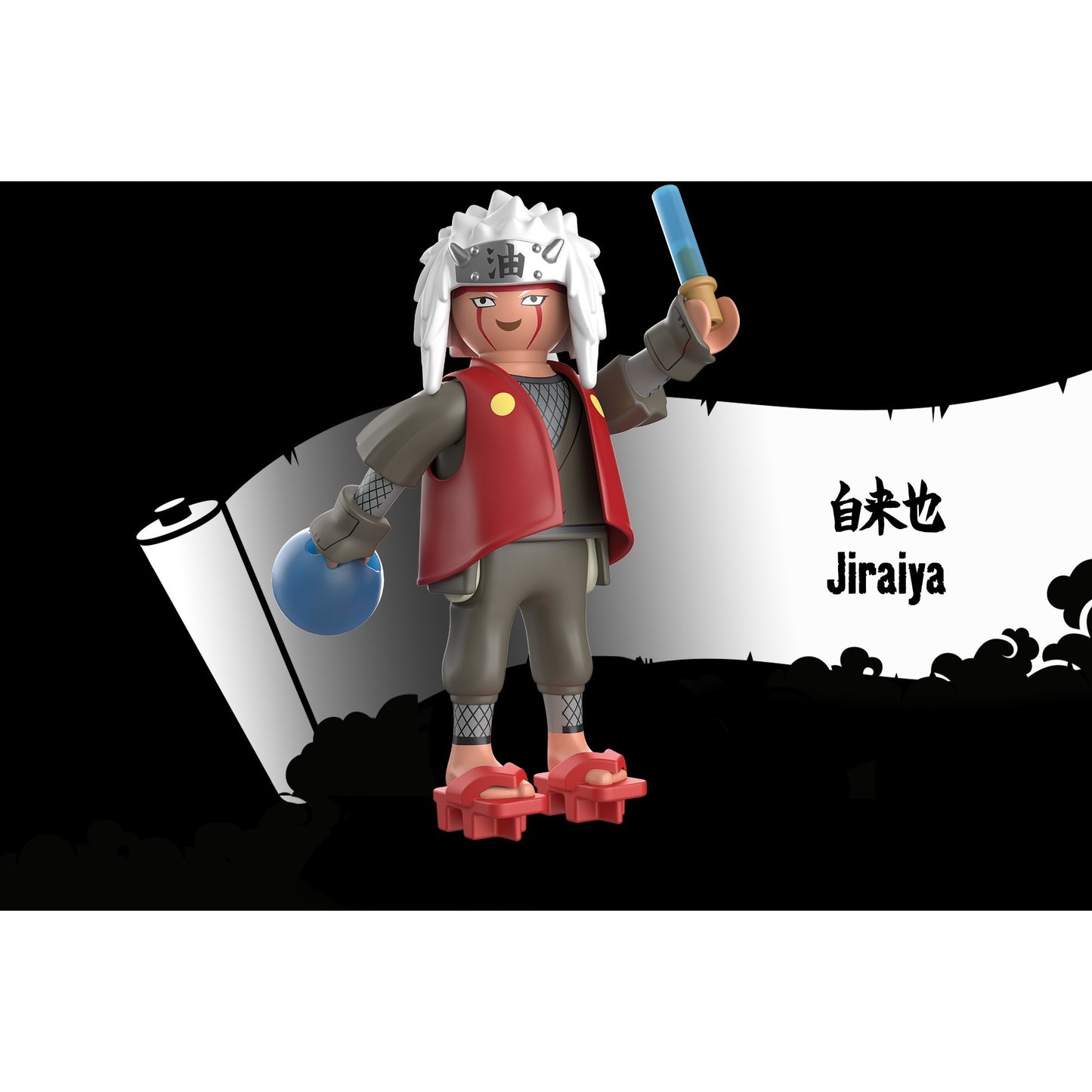 PLAYMOBIL 71219 Naruto Shippuden - Jiraiya, Konstruktionsspielzeug