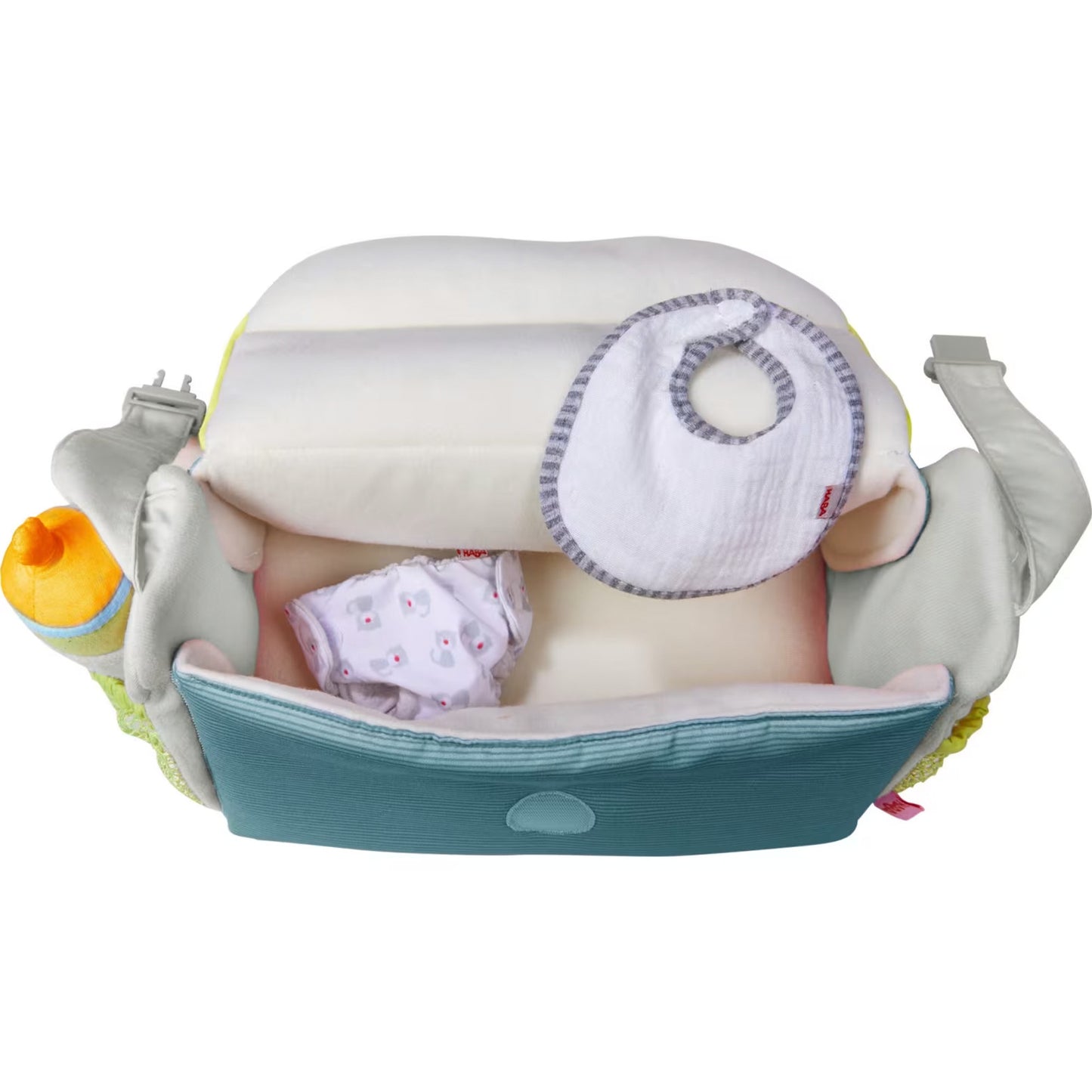 Wickeltasche Sommerwiese, Puppenzubehör
