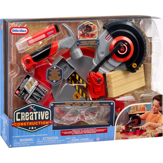 Little Tikes Creative Construction - Kappsäge, Kinderwerkzeug