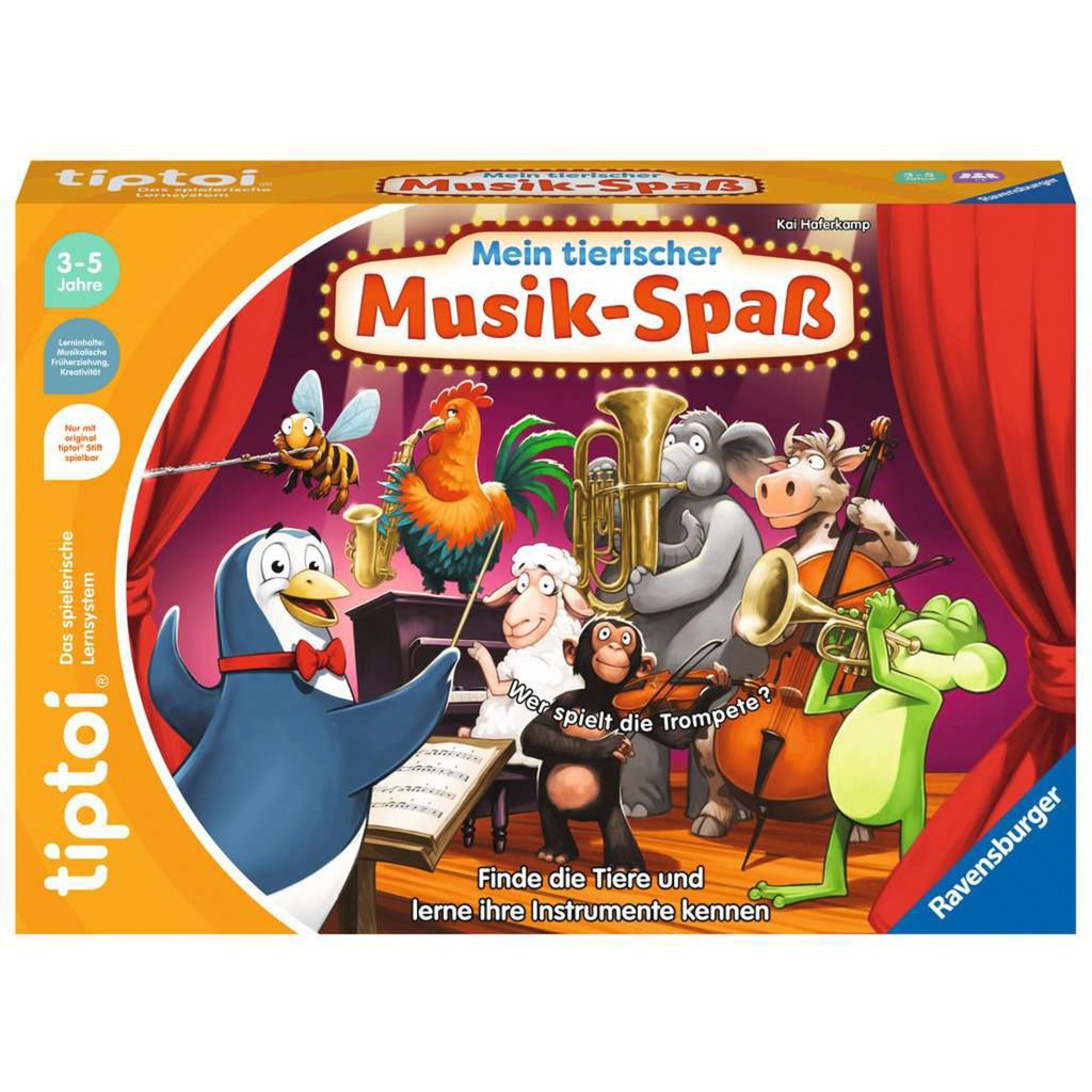 Ravensburger tiptoi Mein tierischer Musik-Spaß, Brettspiel