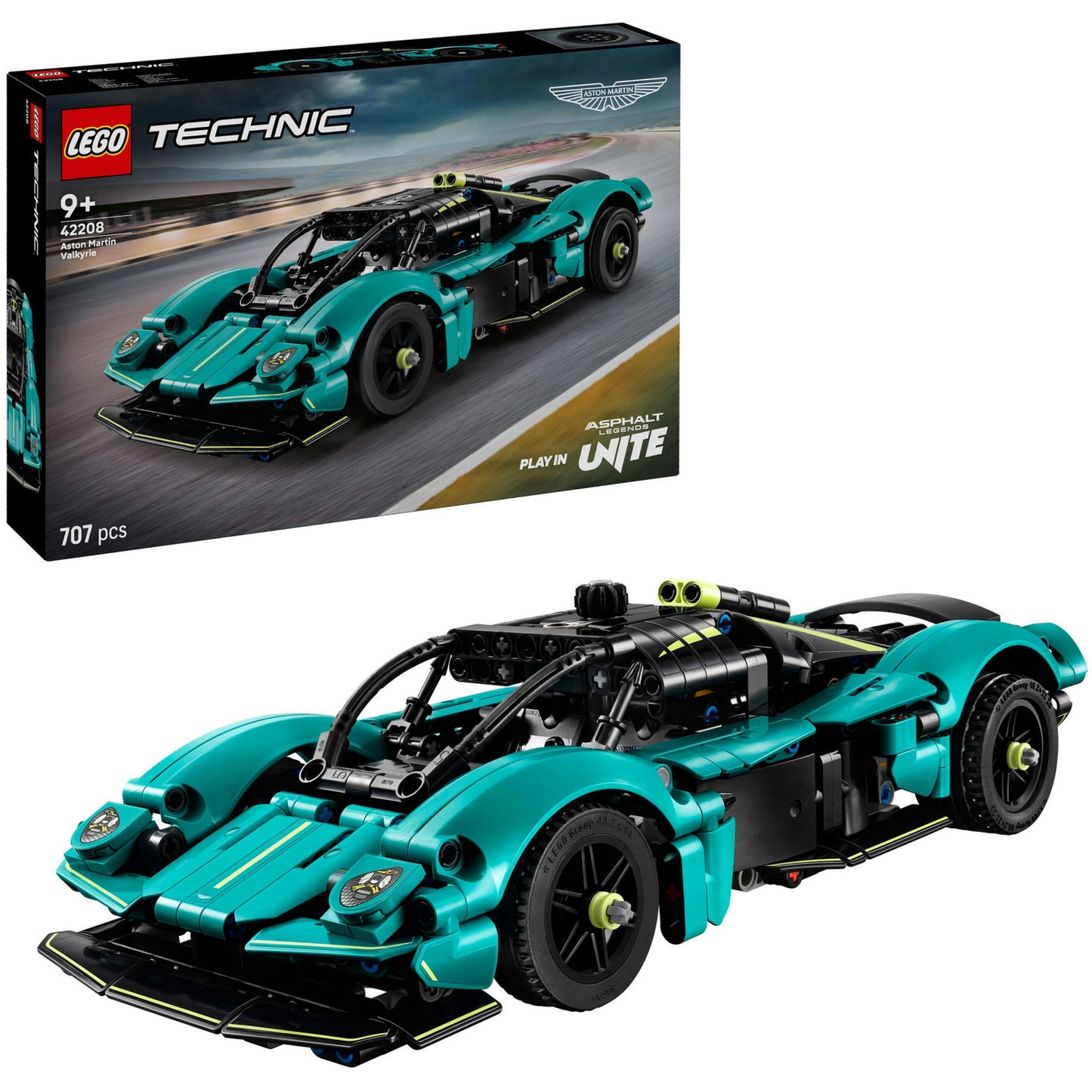 42208 Technic Aston Martin Valkyrie, Konstruktionsspielzeug