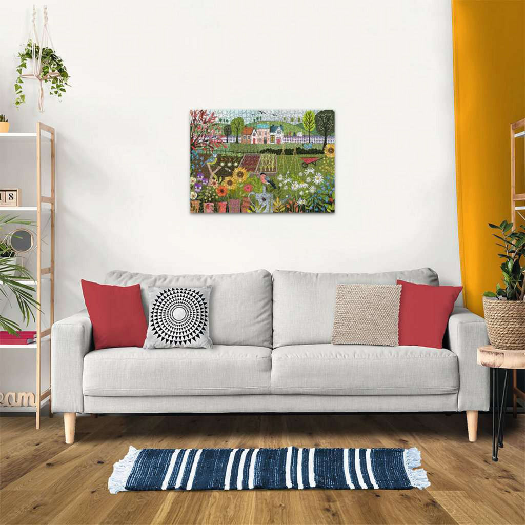 Puzzle - Schrebergarten