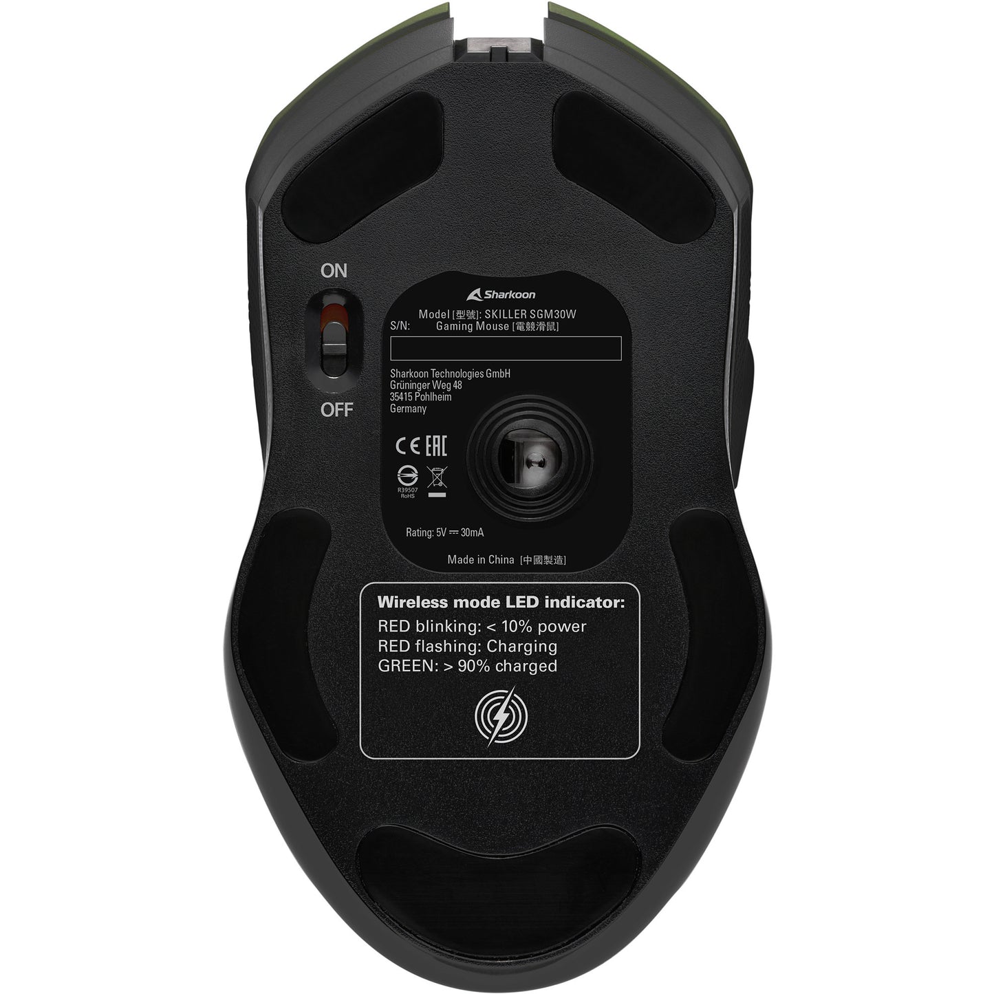 SKILLER SGM30W, Gaming-Maus