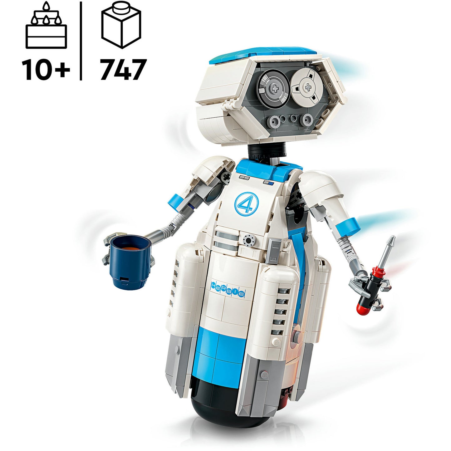 76339 Marvel Super Heroes The Fantastic Four H.E.R.B.I.E., Konstruktionsspielzeug
