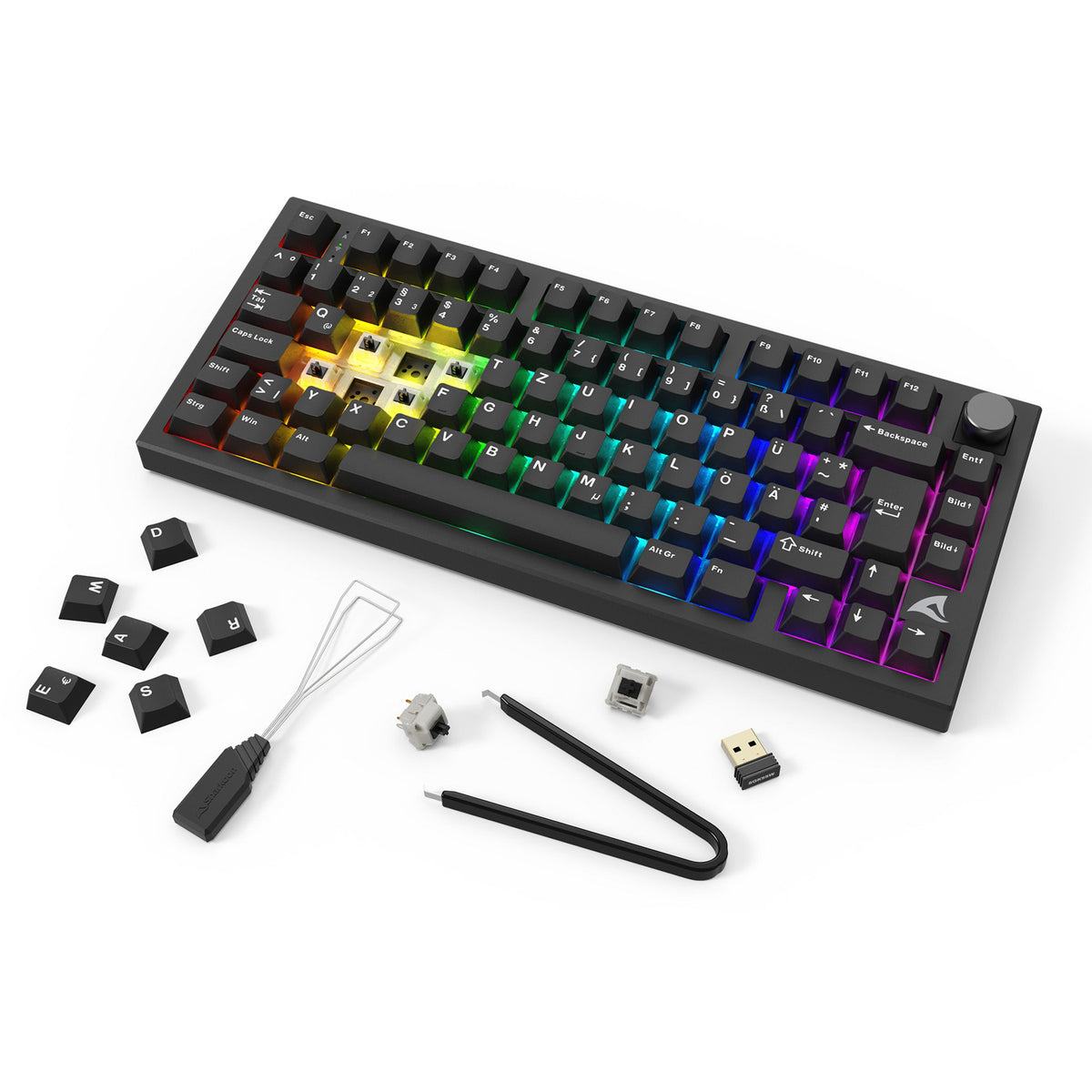 SKILLER SGK55W, Gaming-Tastatur