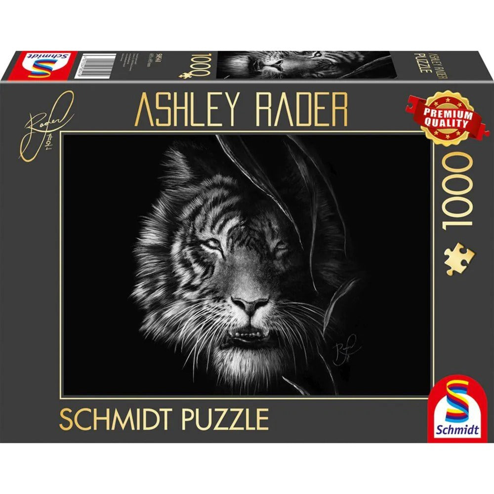 Schmidt Spiele Ashley Rader: Wilderness - Tiger, Im Zeichen der Freiheit (1000 Teile)