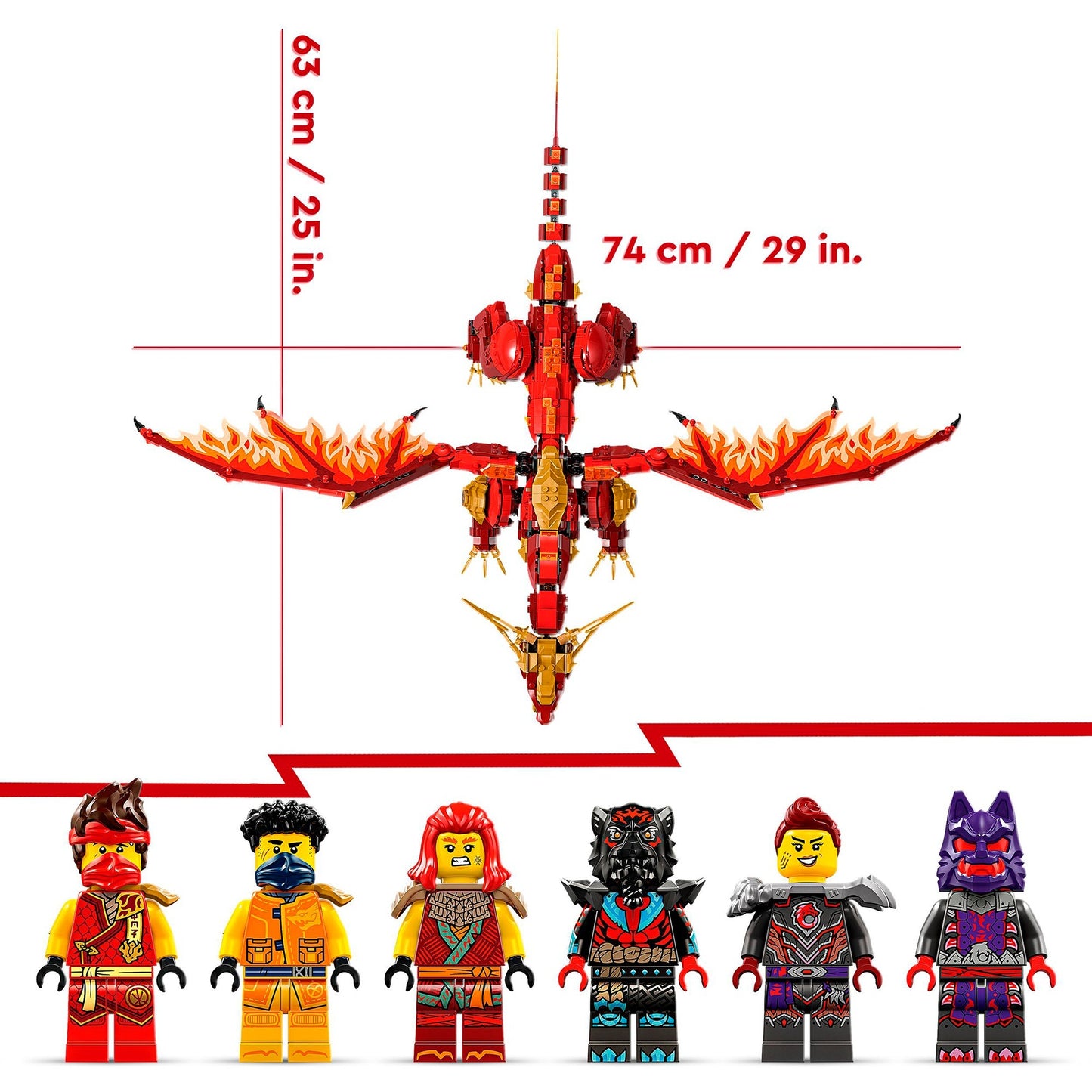 LEGO 71822 Ninjago Quelldrache der Bewegung, Konstruktionsspielzeug