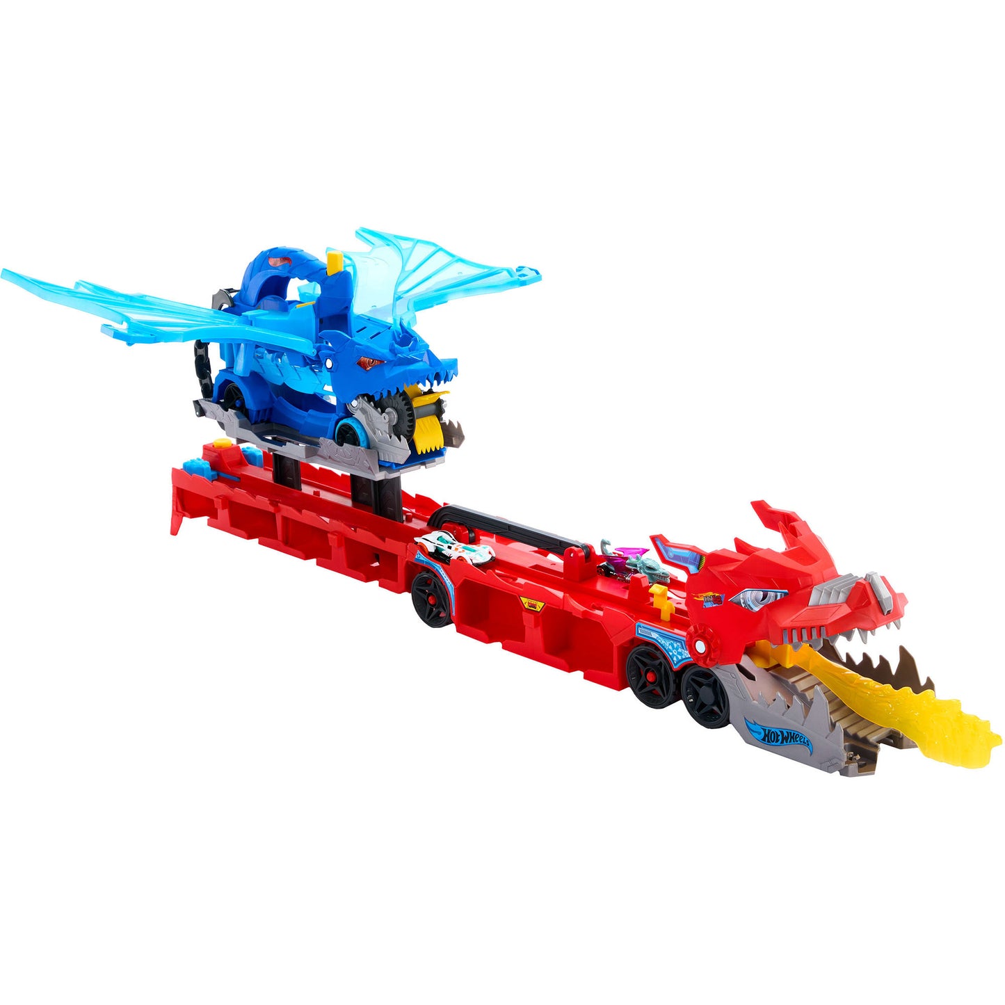 City Ultimativer 2-in-1 Drachen Transporter, Spielfahrzeug