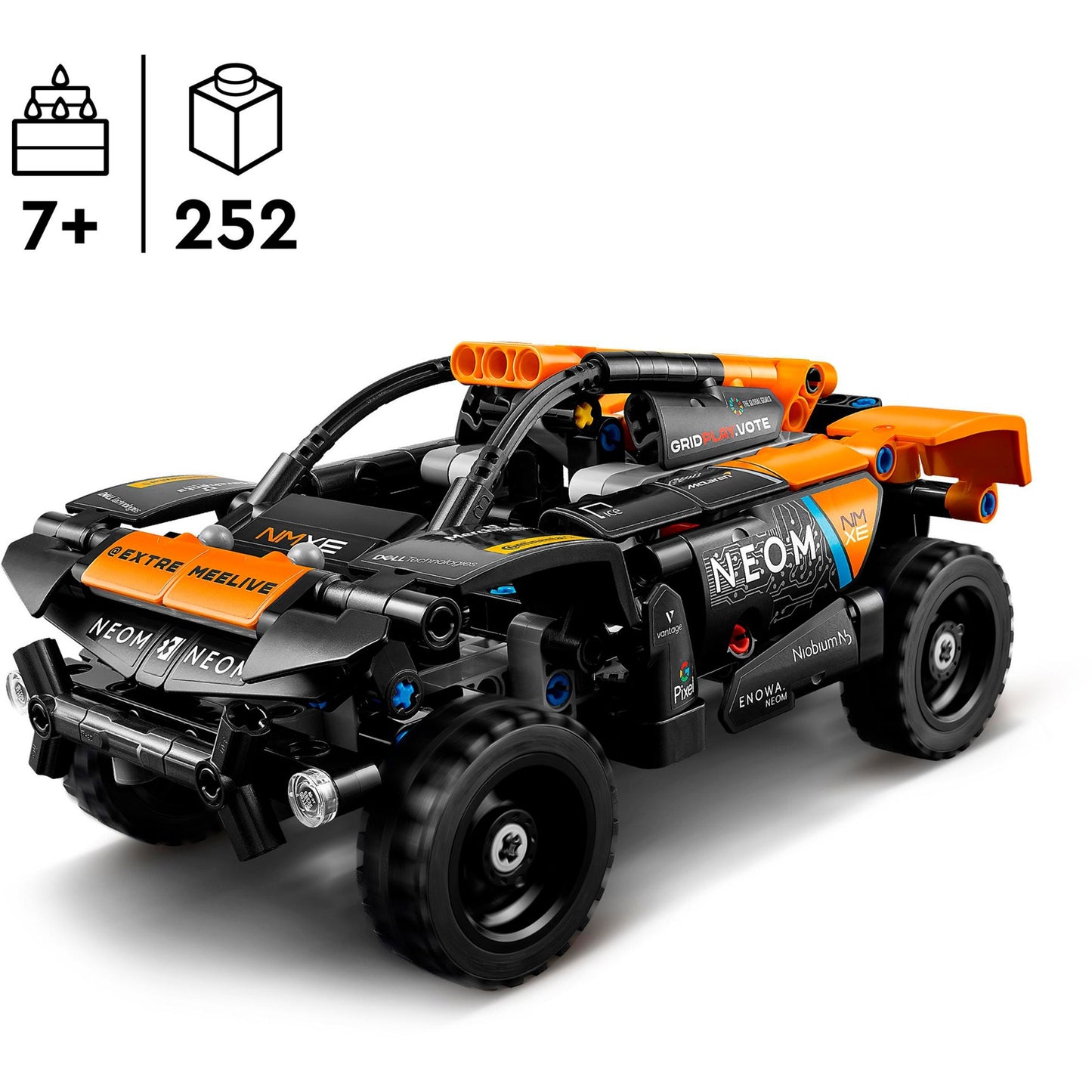 LEGO 42166 Technic NEOM McLaren Extreme E Race Car, Konstruktionsspielzeug