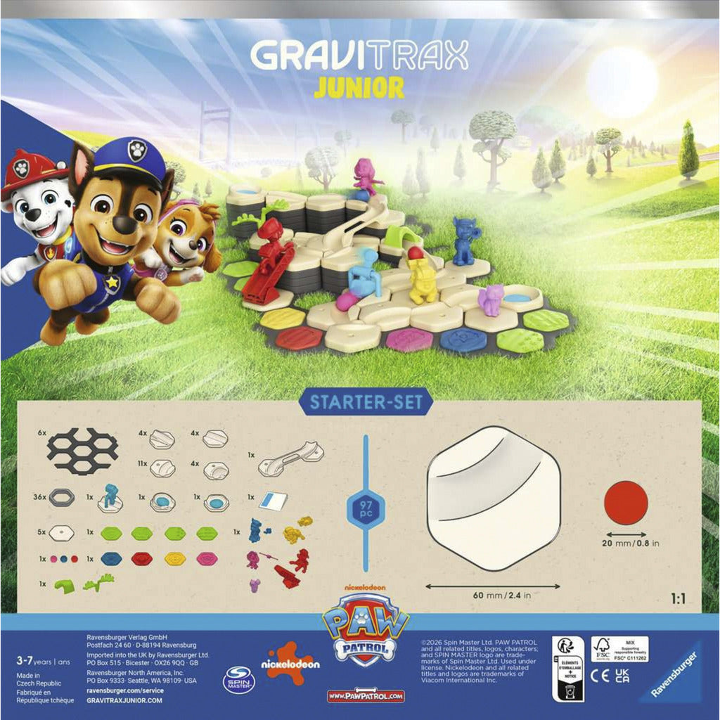GraviTrax Junior - Starter-Set L Paw Patrol, Bahn