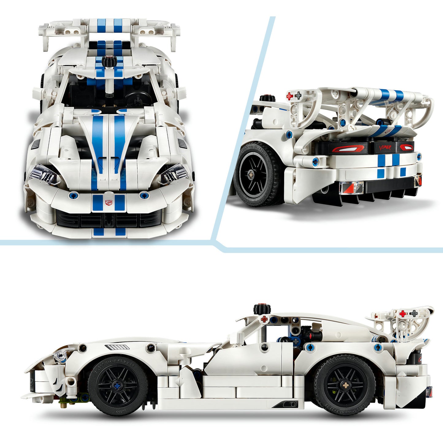 42234 Technic Dodge Viper GTS-R Sportwagen, Konstruktionsspielzeug