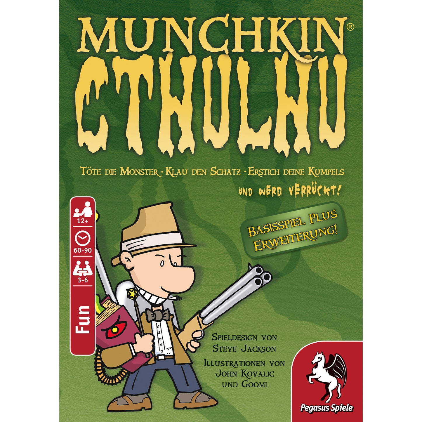 Munchkin Cthulhu 1+2, Kartenspiel