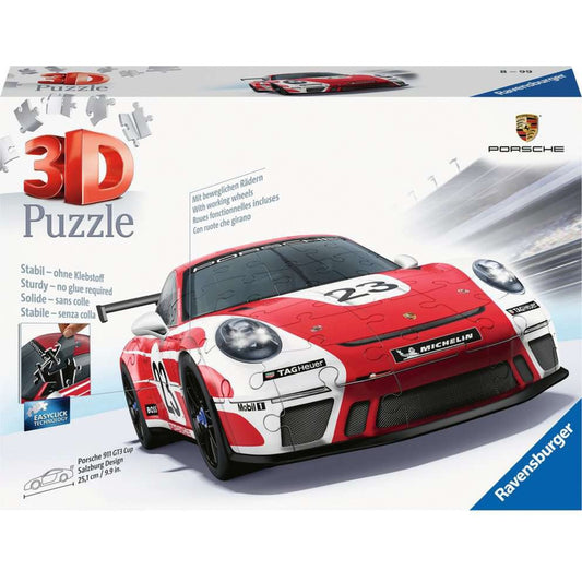 Ravensburger 3D Puzzle Porsche 911 GT3 Cup "Salzburg Design" (108 Teile)