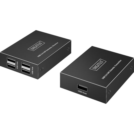 USB 2.0 CAT Extender-Set, 480 Mbps, 150 Meter, USB-Extender