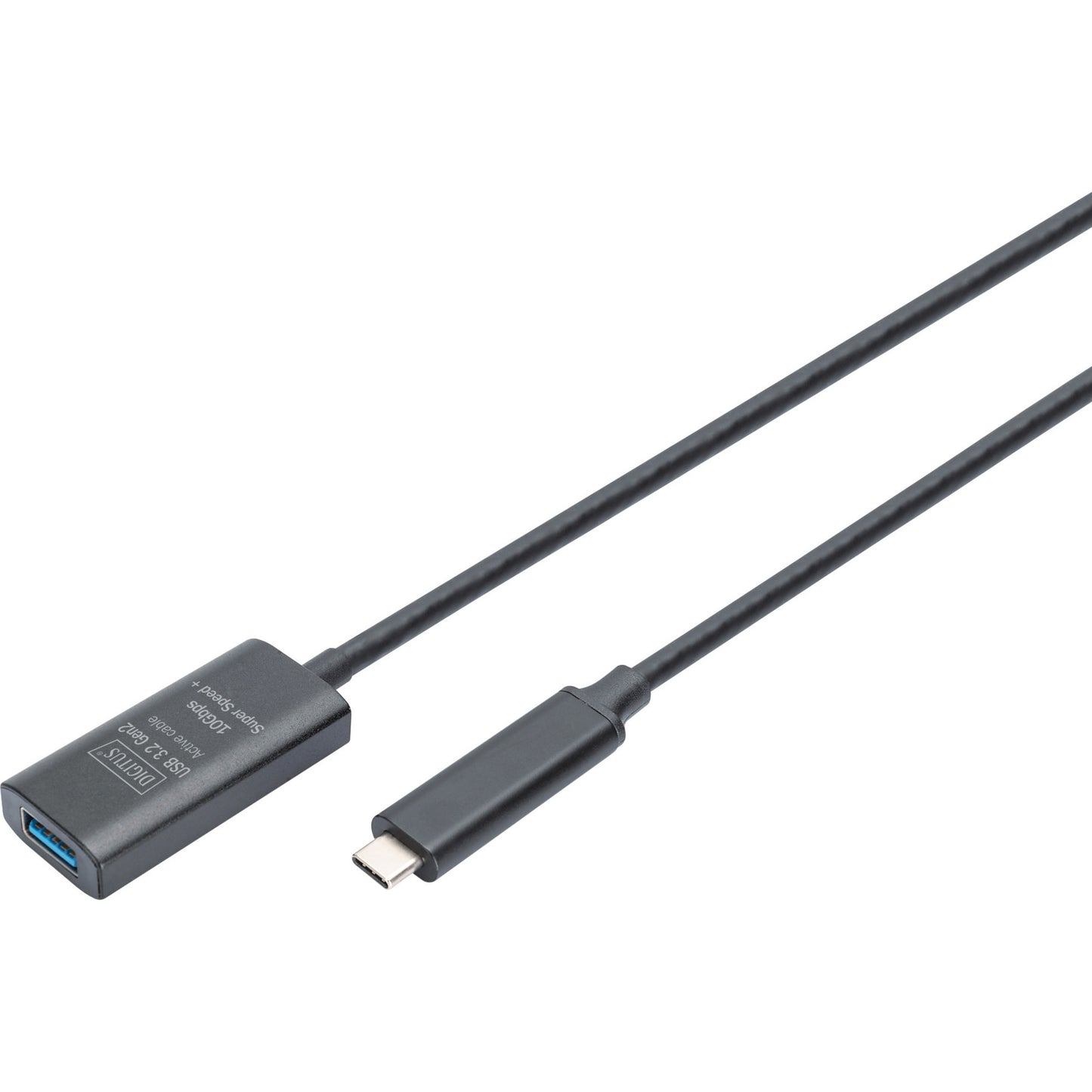 Aktives USB 3.2 Gen 2 Verlängerungskabel, USB-C Stecker > USB-A Buchse