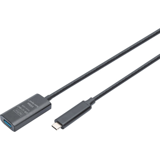 Aktives USB 3.2 Gen 2 Verlängerungskabel, USB-C Stecker > USB-A Buchse