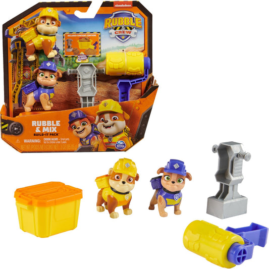 Spinmaster Rubble & Crew - Actionfiguren-Set mit Rubble & Mix