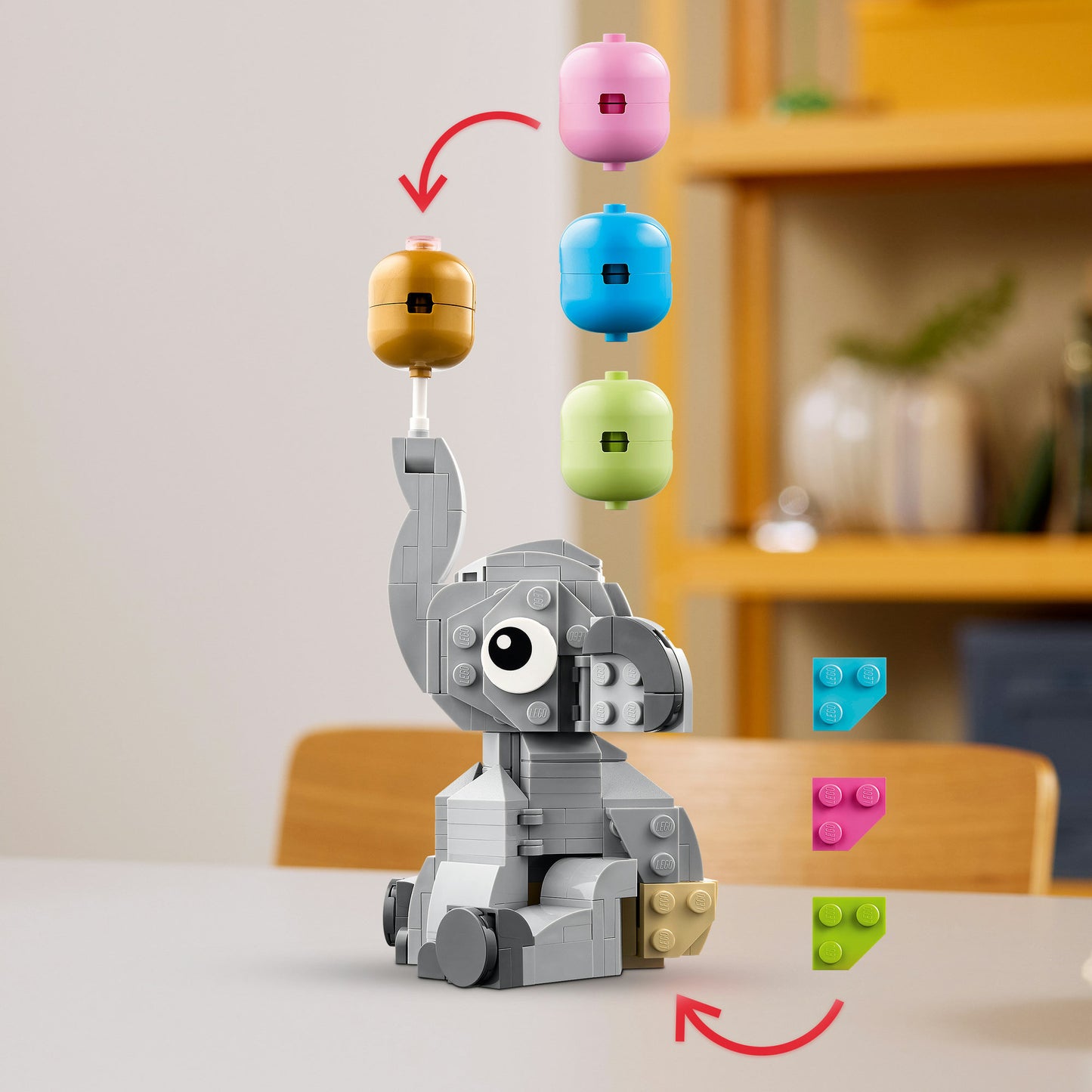 40814 Schwebender Baby-Elefant, Konstruktionsspielzeug