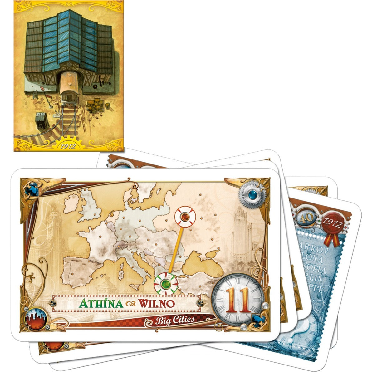 Asmodee Zug um Zug Europa 1912, Brettspiel