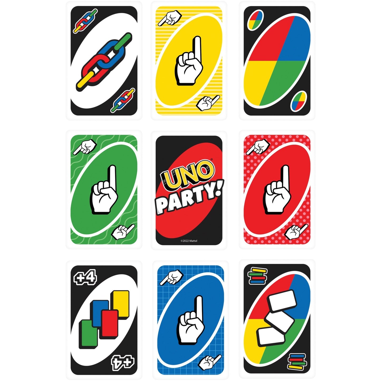 Mattel Games UNO Party, Kartenspiel