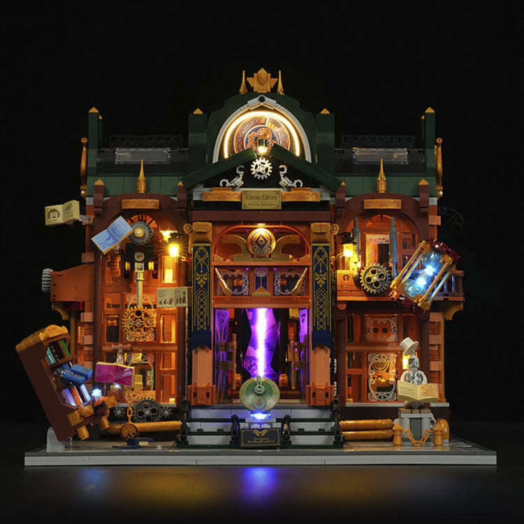Steampunk Time Rift Bibliothek, Konstruktionsspielzeug