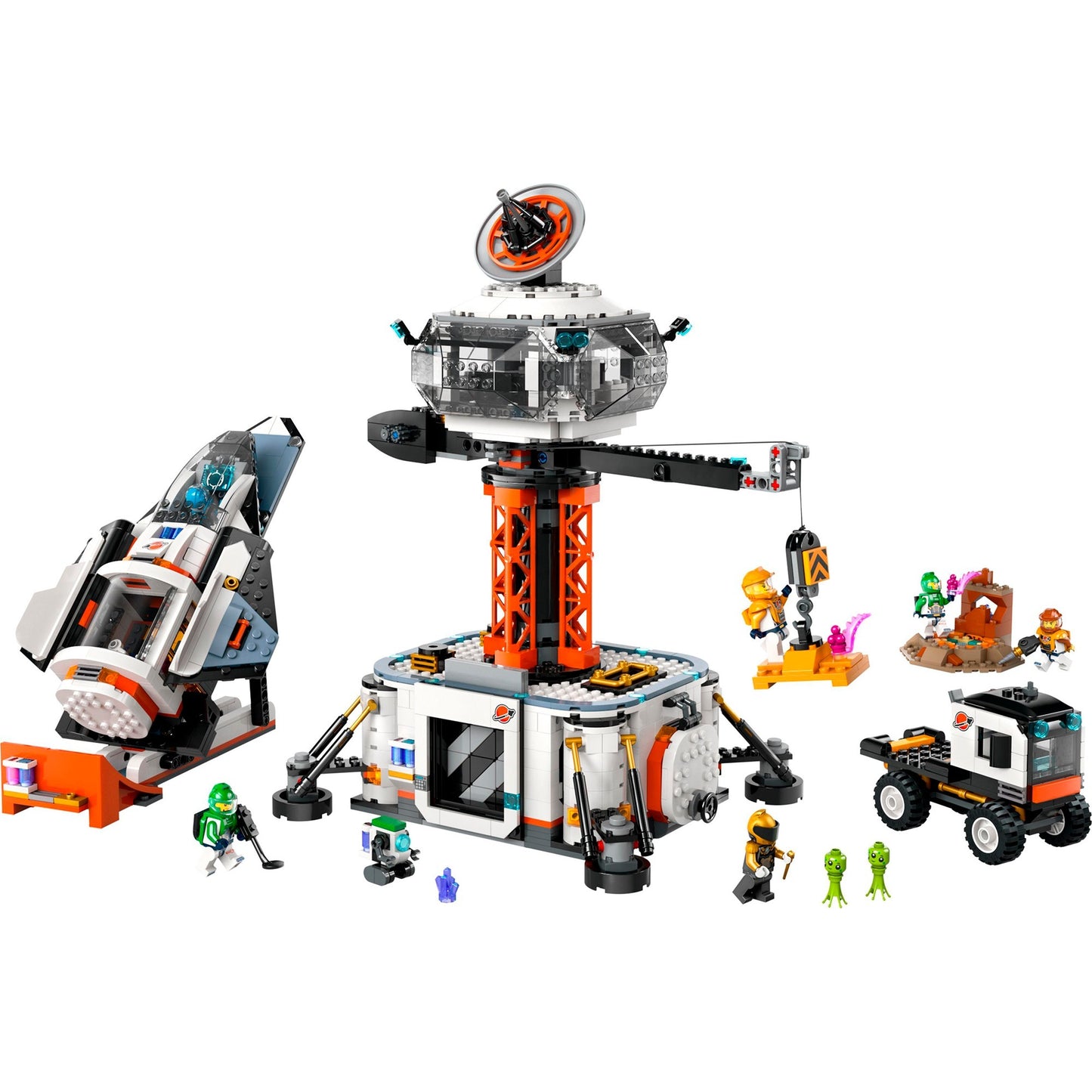 LEGO 60434 City Raumbasis mit Startrampe, Konstruktionsspielzeug