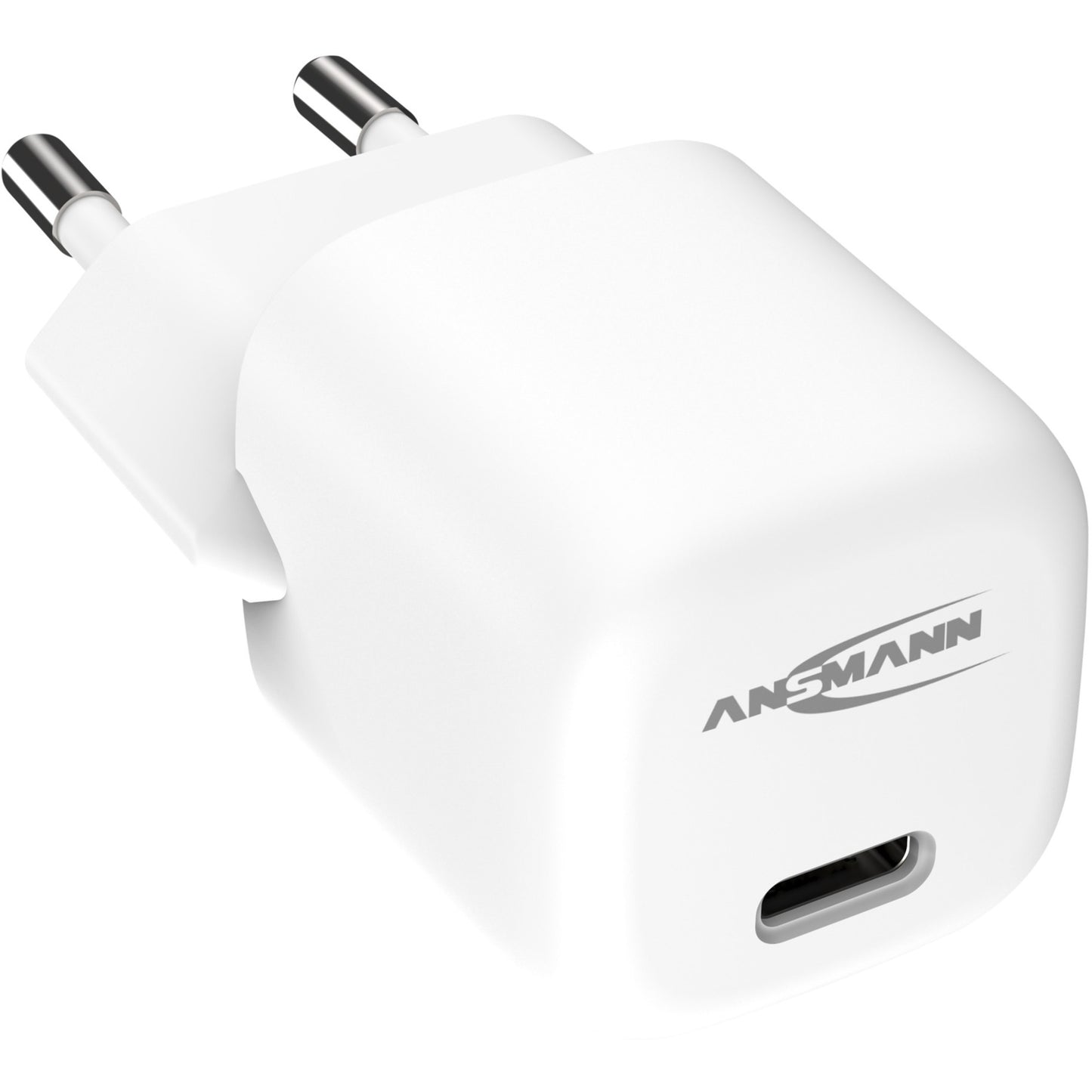 Ansmann Home Charger HC120PD-mini, 20 Watt (weiss, 1x USB-C, GaN, PowerDelivery, Multisafe-Technologie)