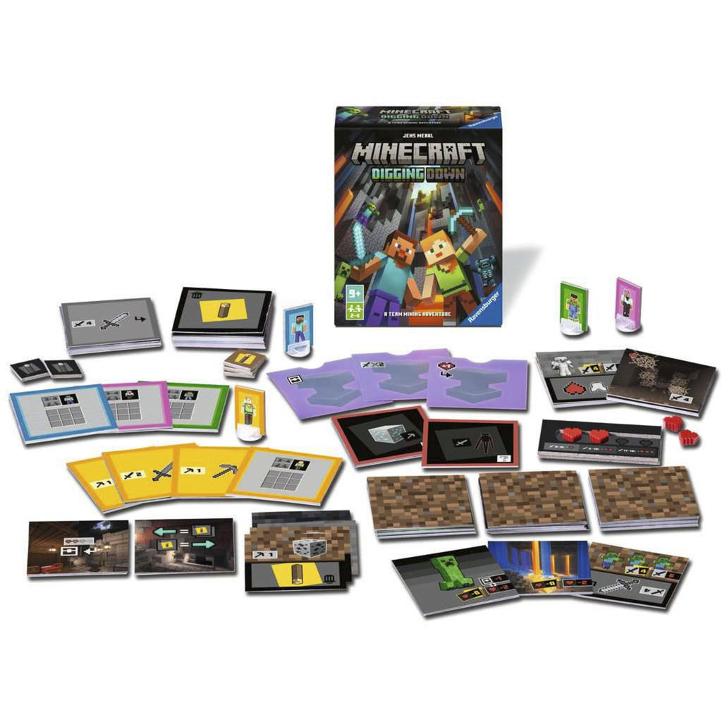 Minecraft: Digging Down, Kartenspiel