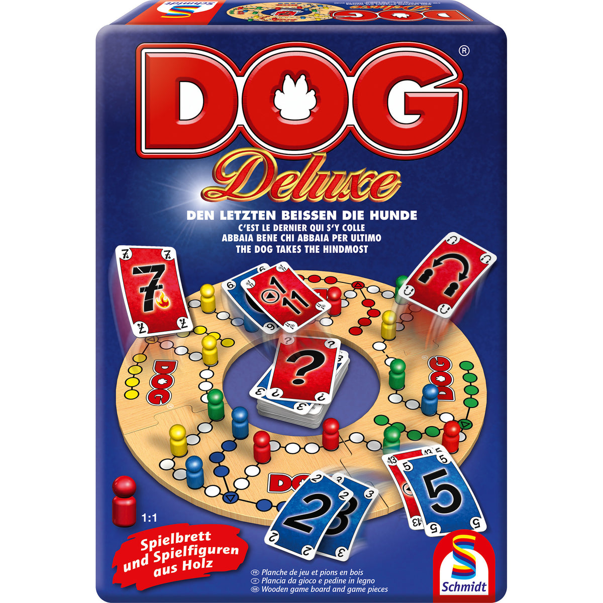 DOG Deluxe in Metalldose, Brettspiel